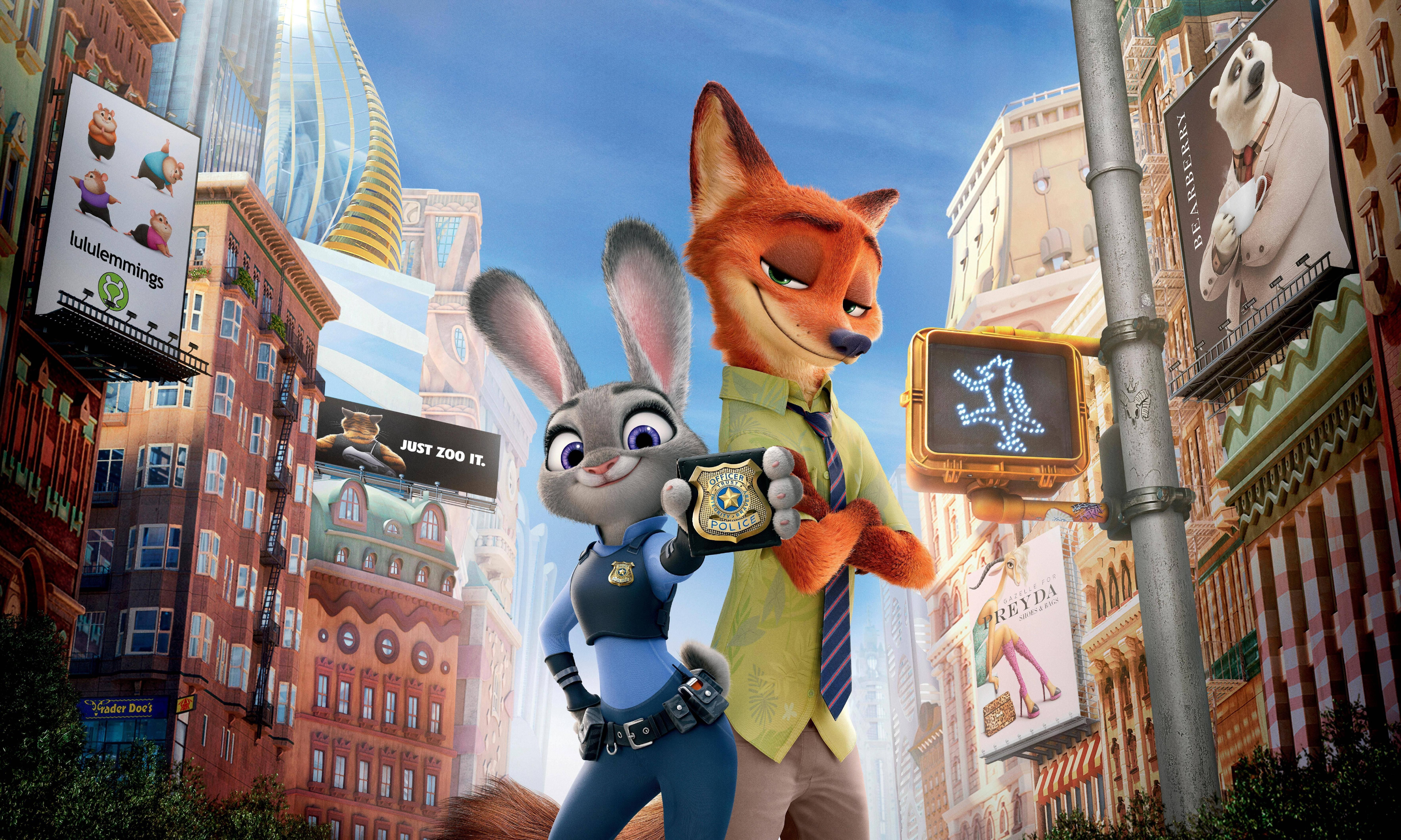 Nick e Judy Zootopia, 1920x1080 1080p, PC