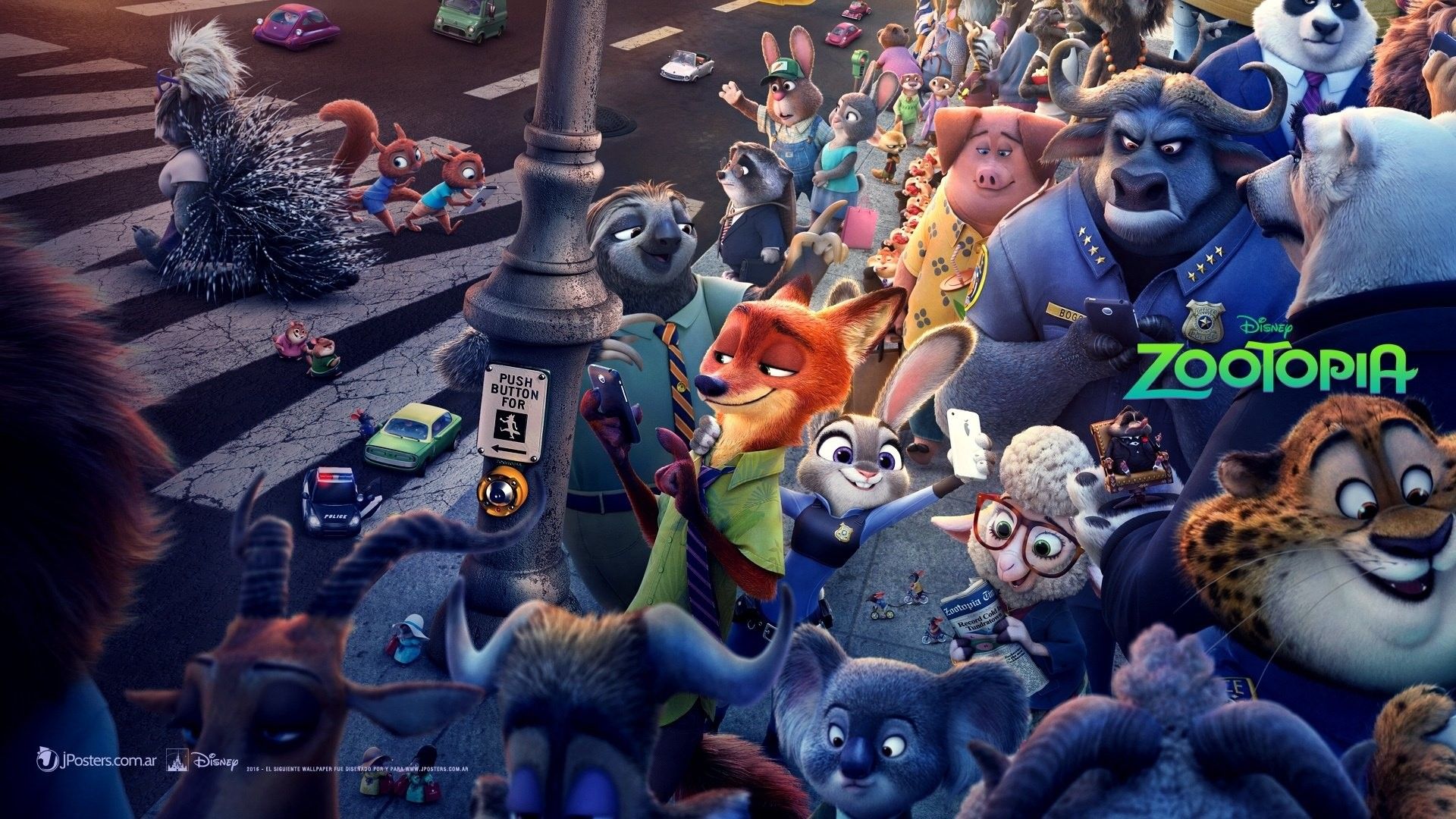 Judy e Nick, Zootopia, 7069x4241 4K, Desktop 4K