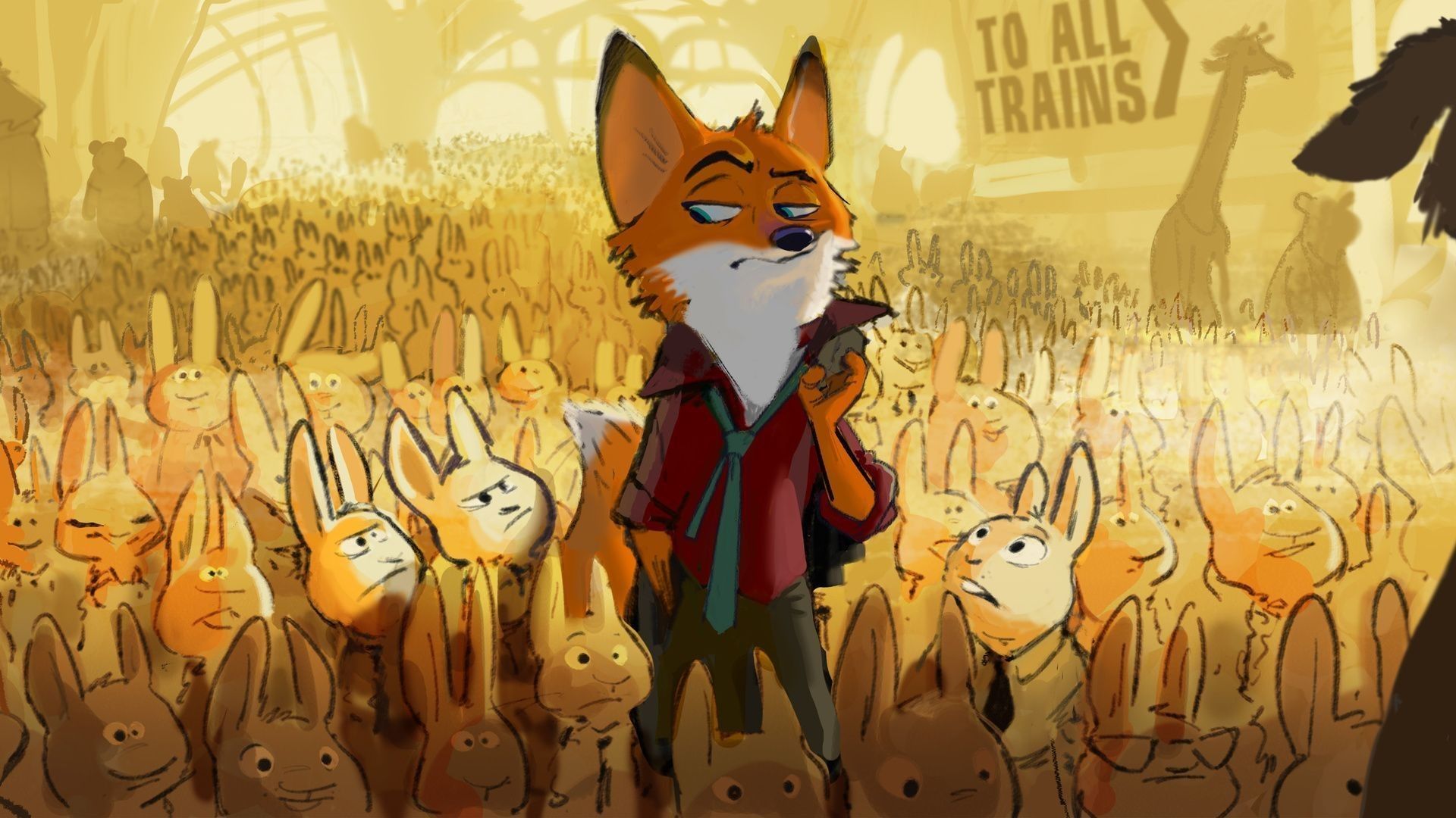 Nick e Judy Zootopia, 1022x1024 Verticale, Telefono