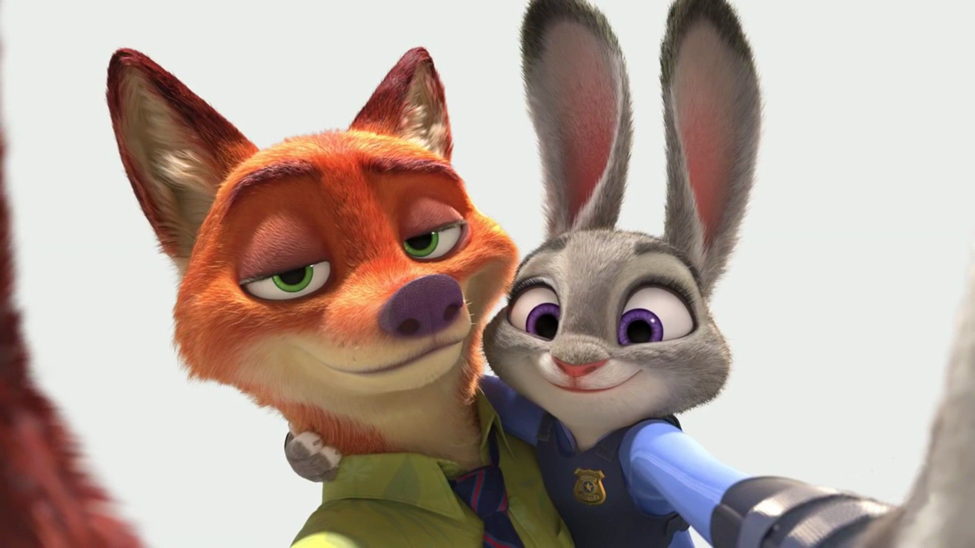 Nick Wilde sagoma tipografica Zootopia, 752x1063 Verticale, Mobile