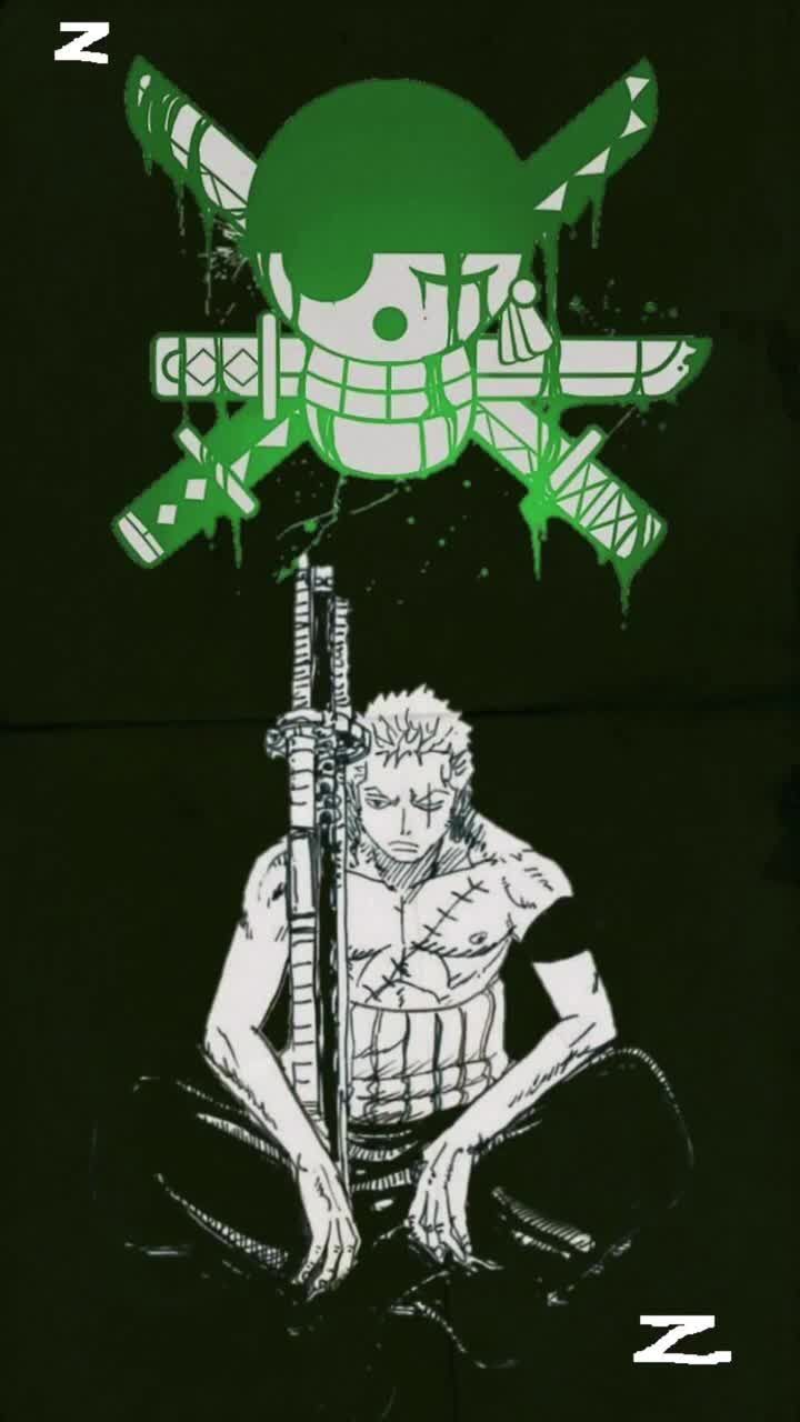 Roronoa Zoro, One Piece, verde, 720x1280 Full HD Verticale, Realme