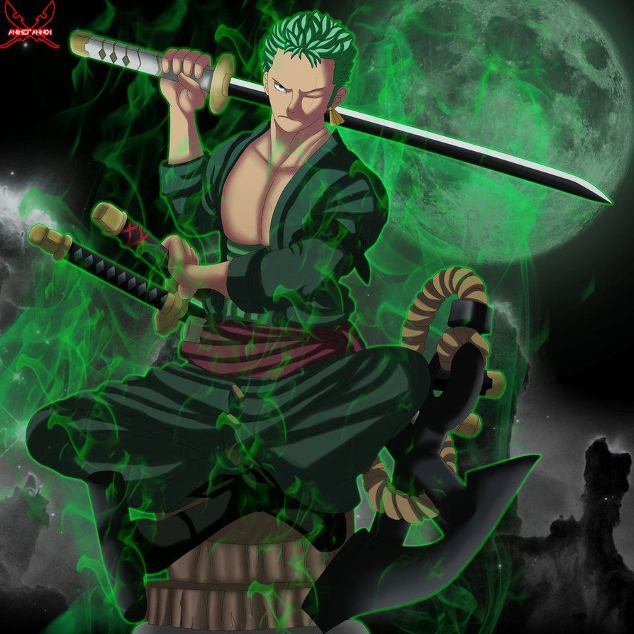 Zoro One Piece spade, 894x894 HD, PC