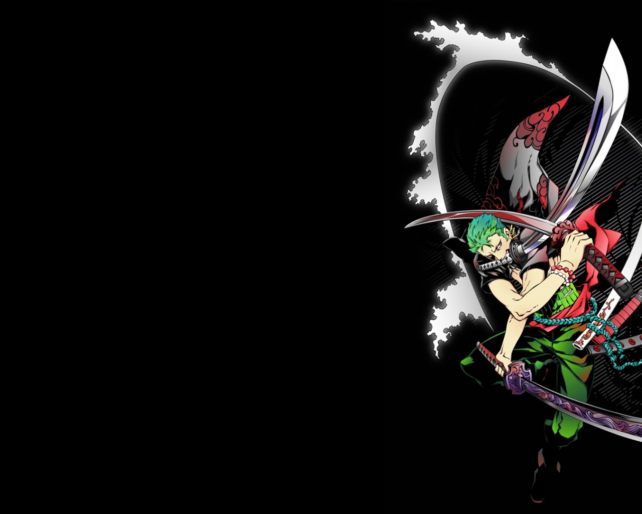 Roronoa Zoro One Piece, 1280x1024 HD, Desktop