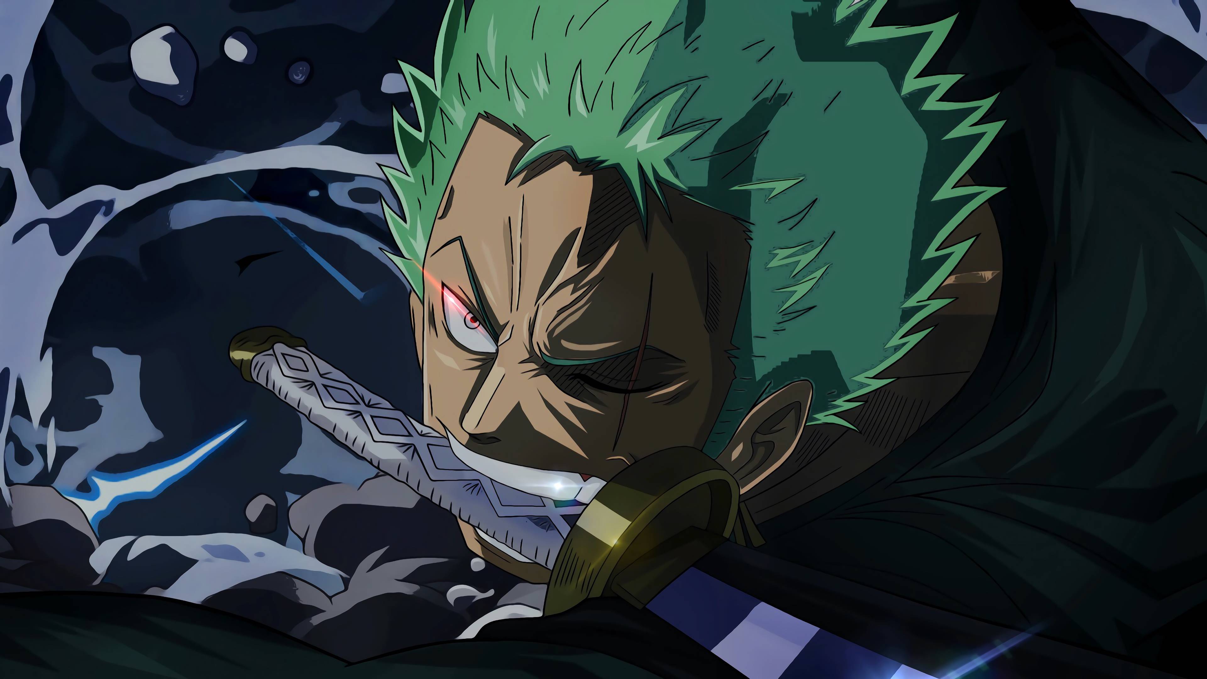 Roronoa Zoro One Piece, 3840x2160 4K, Desktop 4K