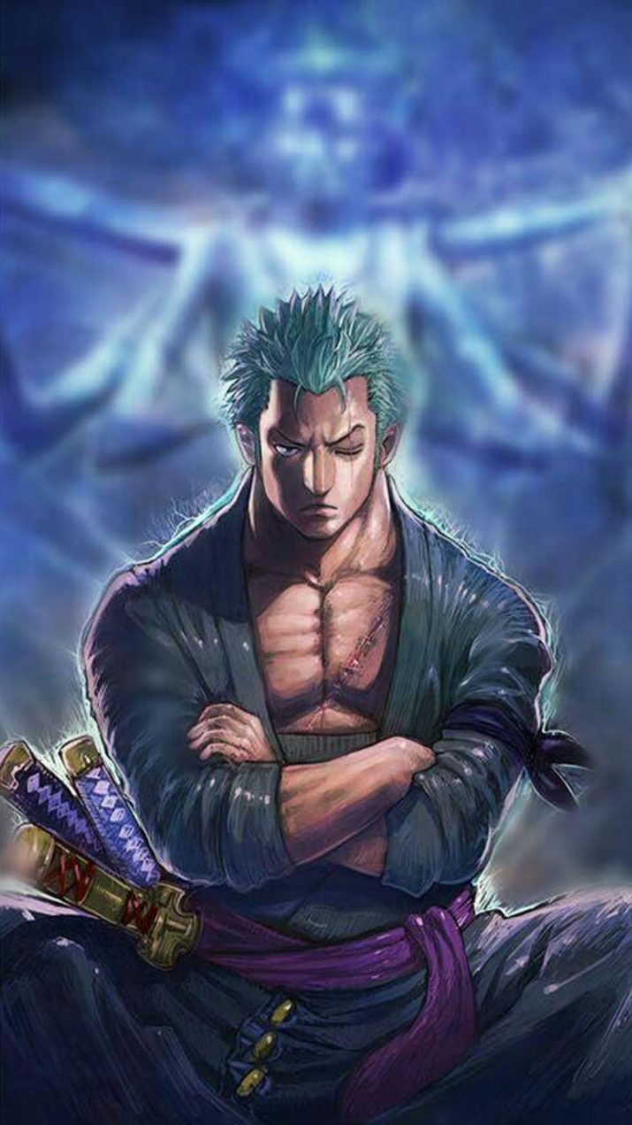Zoro One Piece spade, 715x1271 Full HD Verticale, Smartphone