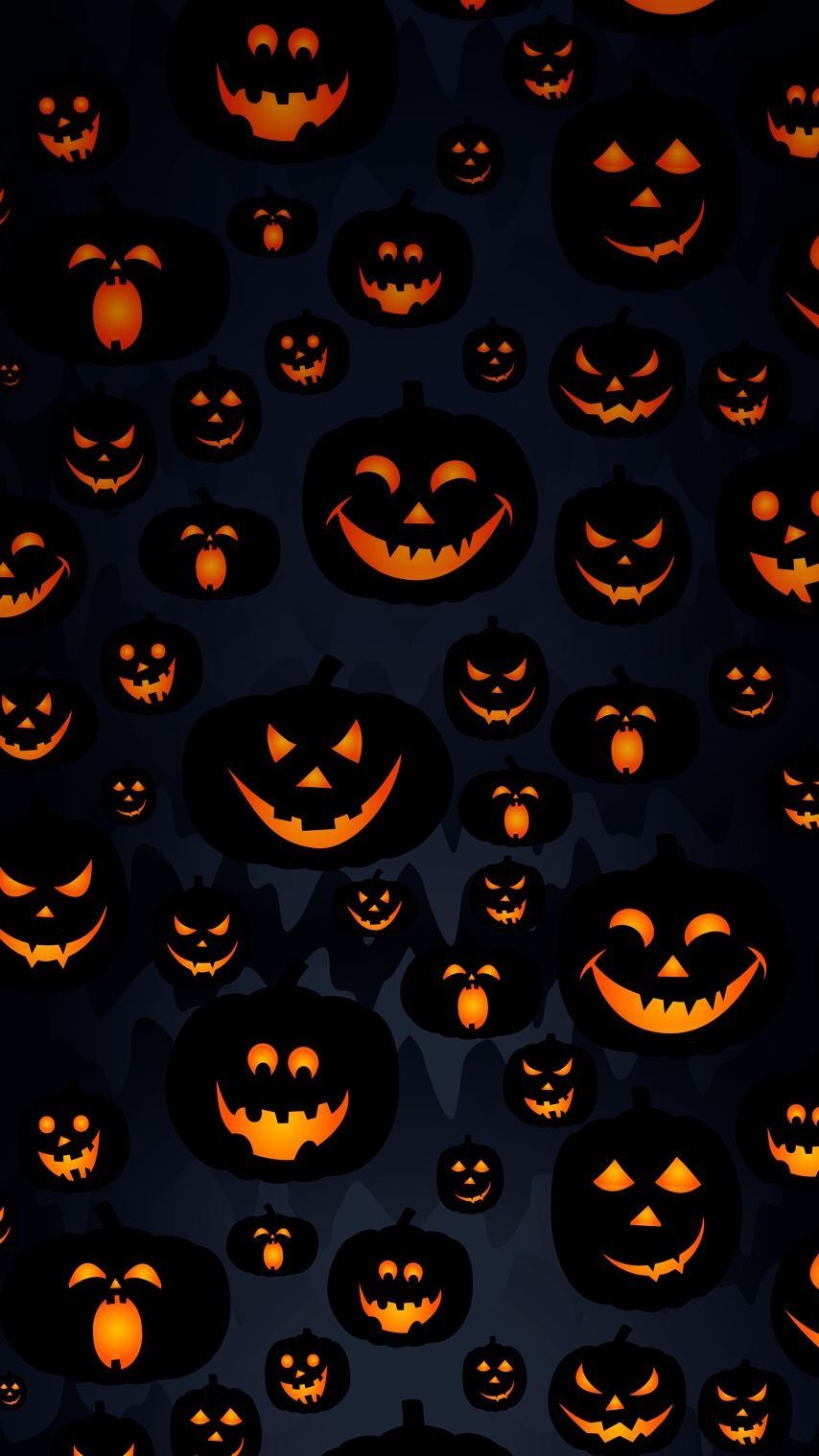 Zucche di Halloween arancioni scure, 854x1519 Full HD Verticale, Realme