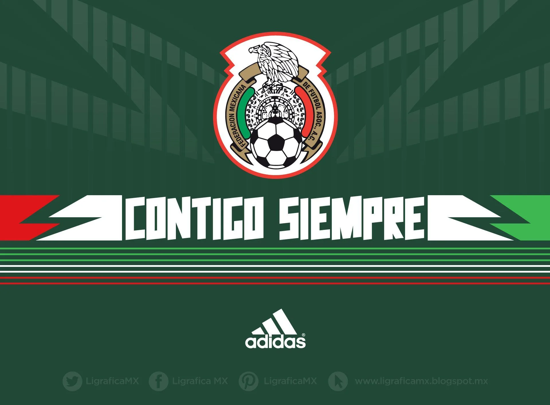 Logo Messico calcio Adidas, nazionale calcio, 1920x1413 Full HD+ WUXGA, Desktop