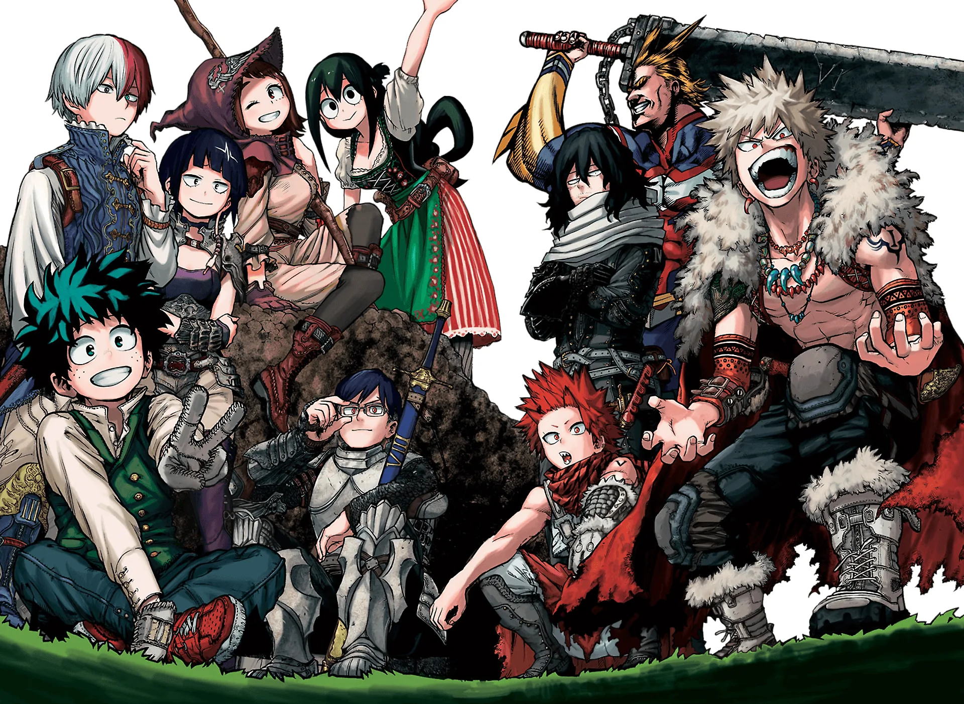 Personaggi My Hero Academia gruppo, 1920x1402 WUXGA, PC Desktop