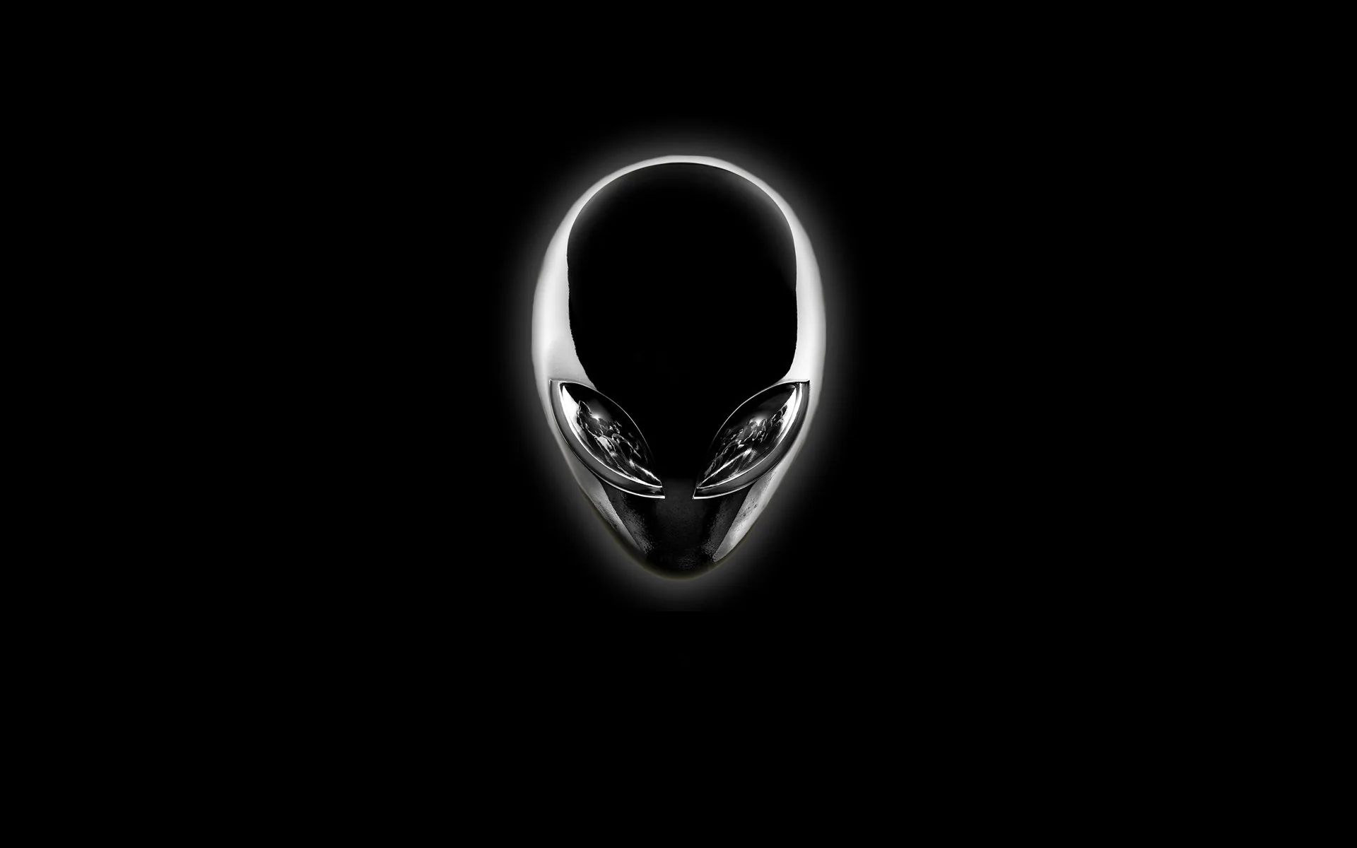 Logo Alienware testa alieno, computer gaming, 1920x1200 WUXGA, PC