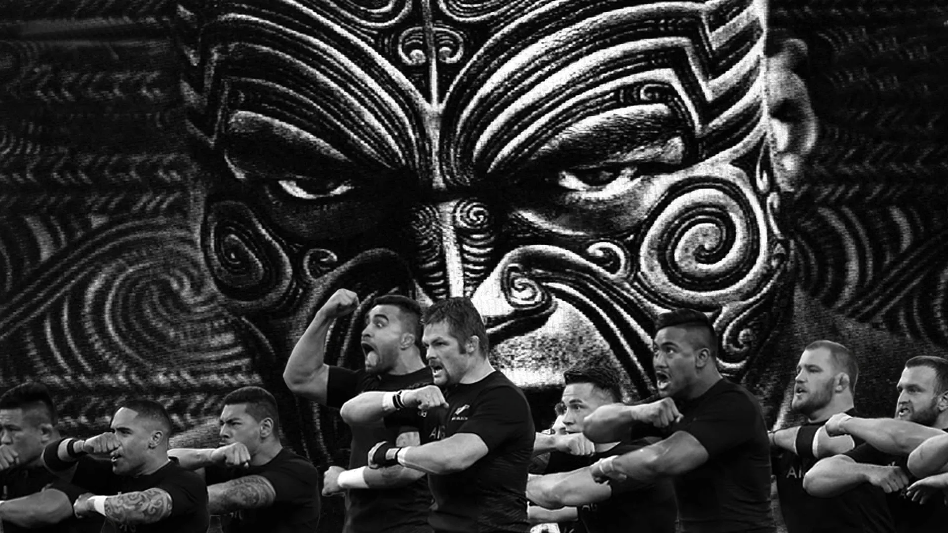 All Blacks haka maschera maori, 1920x1080 Full HD 1080p, PC Desktop