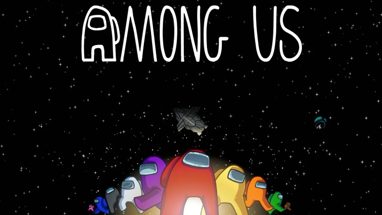 Personaggi Among Us nello spazio, gioco multiplayer, 1280x720 HD, Desktop