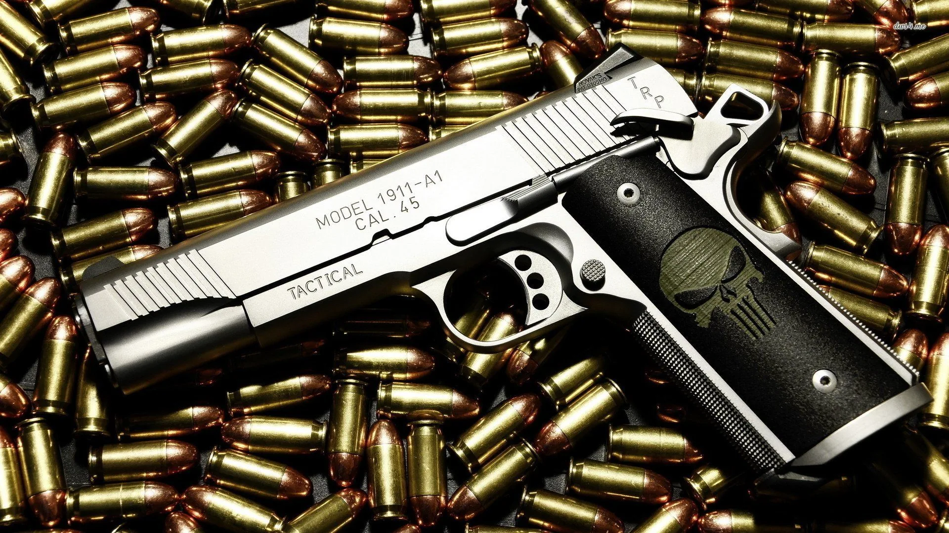 Pistola 1911 con proiettili, 1920x1080 Full HD 1080p, Laptop