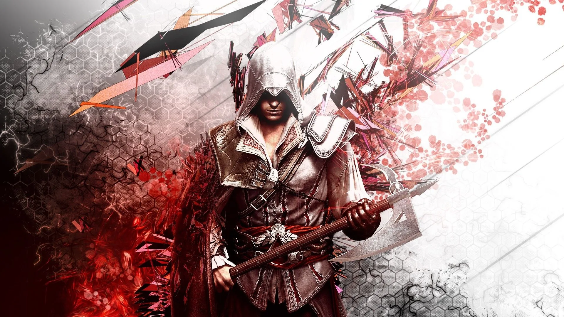 Ezio Auditore, Assassin's Creed 2, Ubisoft, 1920x1080 Full HD, PC