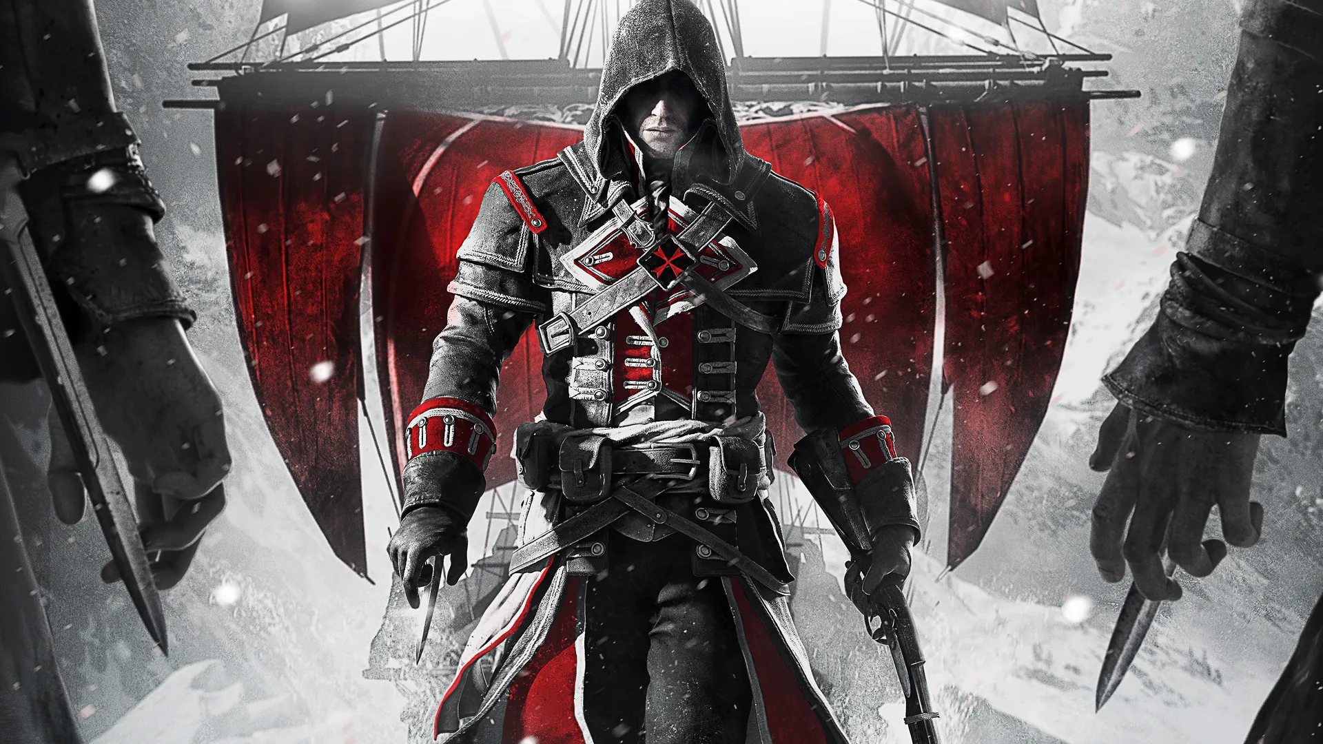 Assassin's Creed Rogue personaggio neve, 3043x1712 2K+, Monitor Gaming