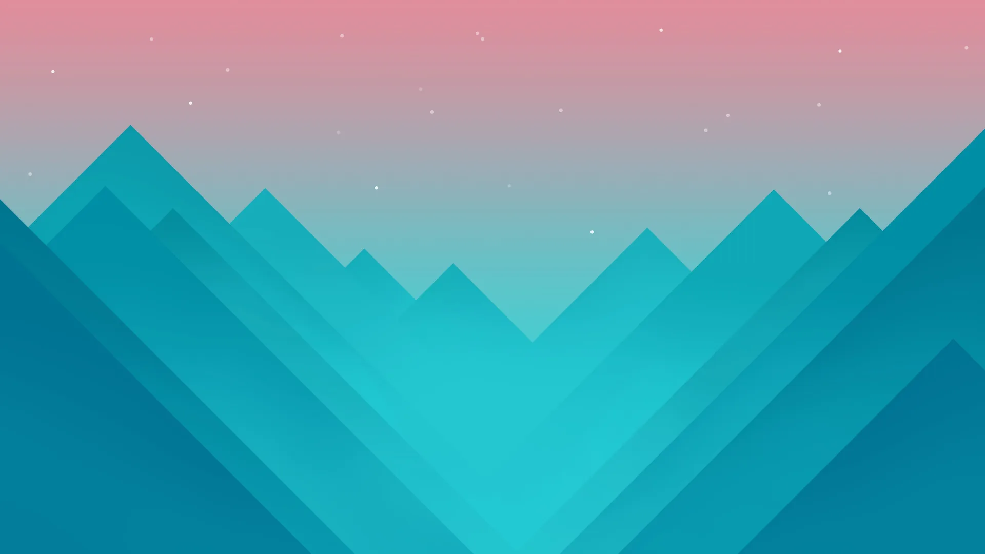 Montagne astratte geometriche turchesi, 5120x2880 Ultra HD, 4K TV