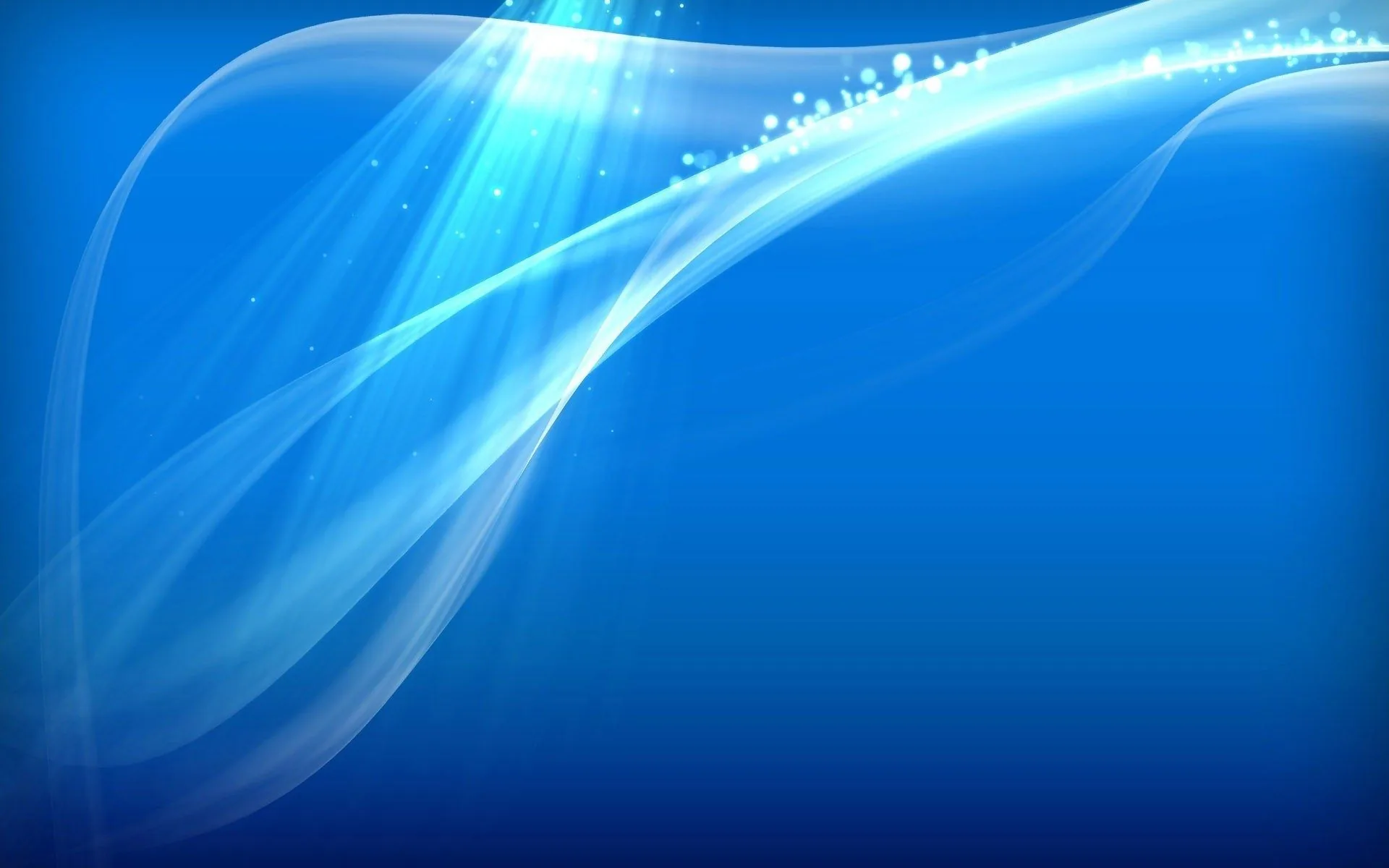 Onde astratte blu luminose, 1920x1200 Full HD+ WUXGA, PC Desktop