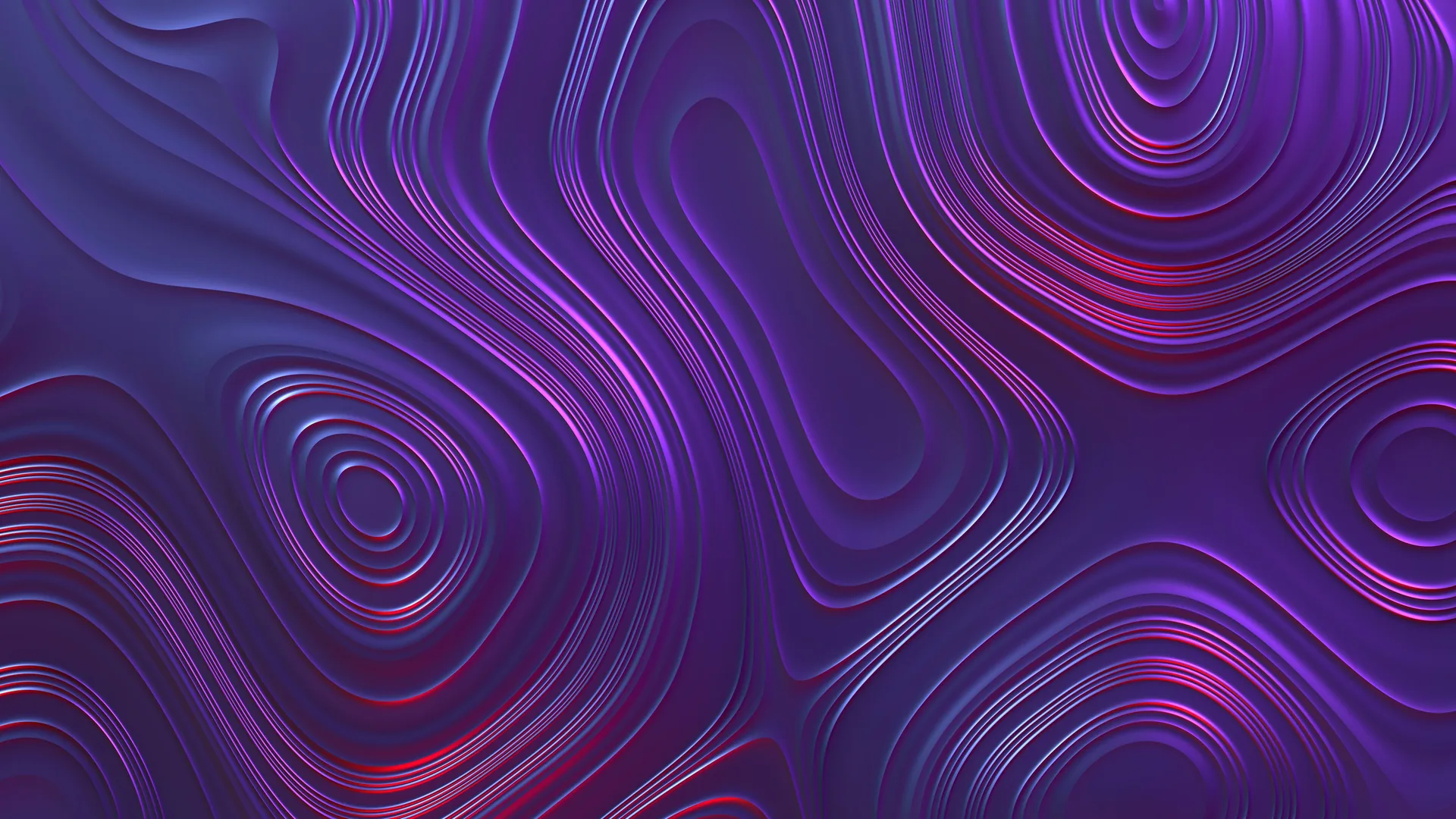 Onde astratte viola sfumate, 5120x2880 4K, Desktop 4K