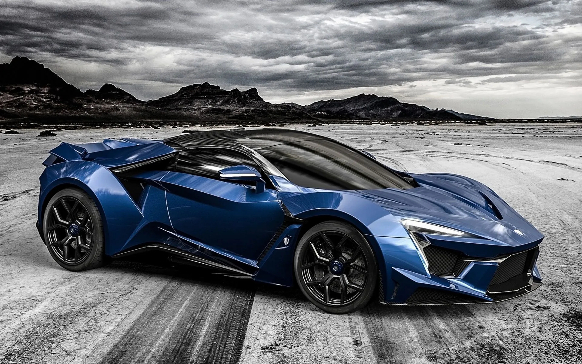 Auto sportiva blu deserto, 1920x1200 Full HD+ WUXGA, PC Desktop