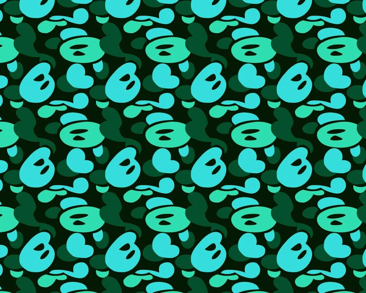 Camo BAPE verde acqua, 1280x1024 720p, Lenovo Legion