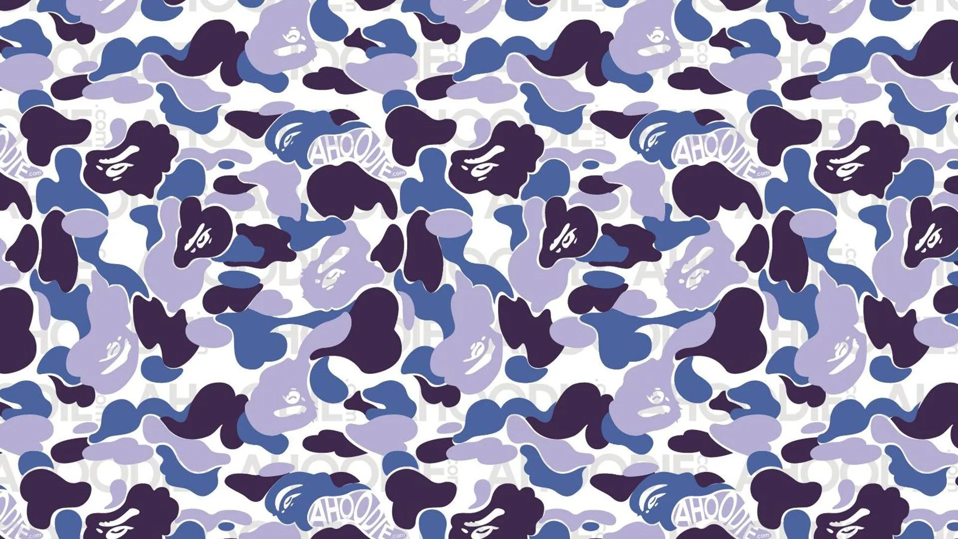 BAPE camo shark viola, streetwear giapponese, 1920x1080 1080p, PC