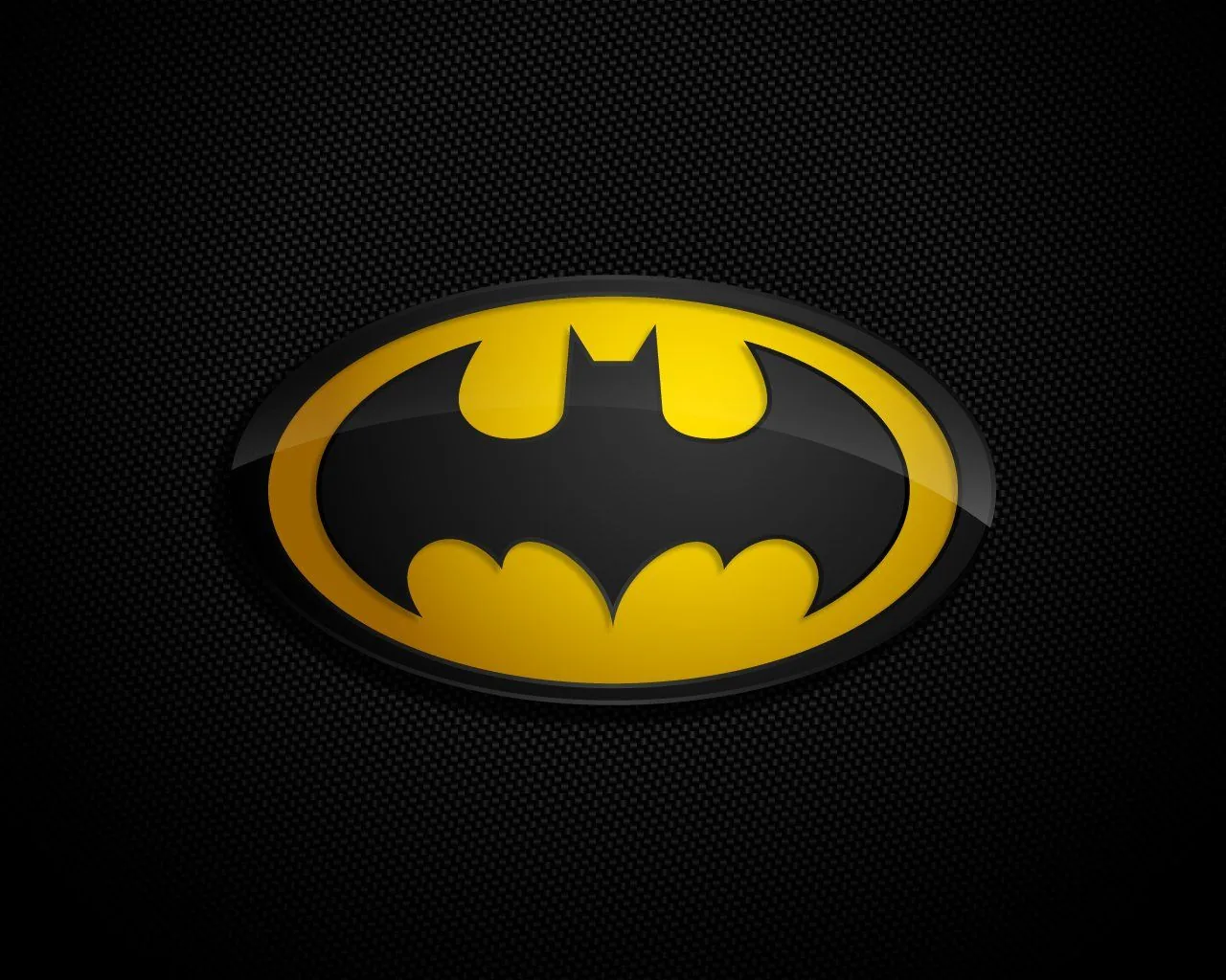 Logo Batman giallo nero, 1280x1024 720p, Acer Nitro