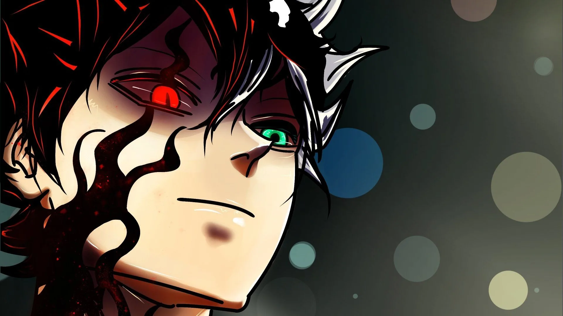 Asta occhi diversi Black Clover, 1920x1080 1080p, Desktop