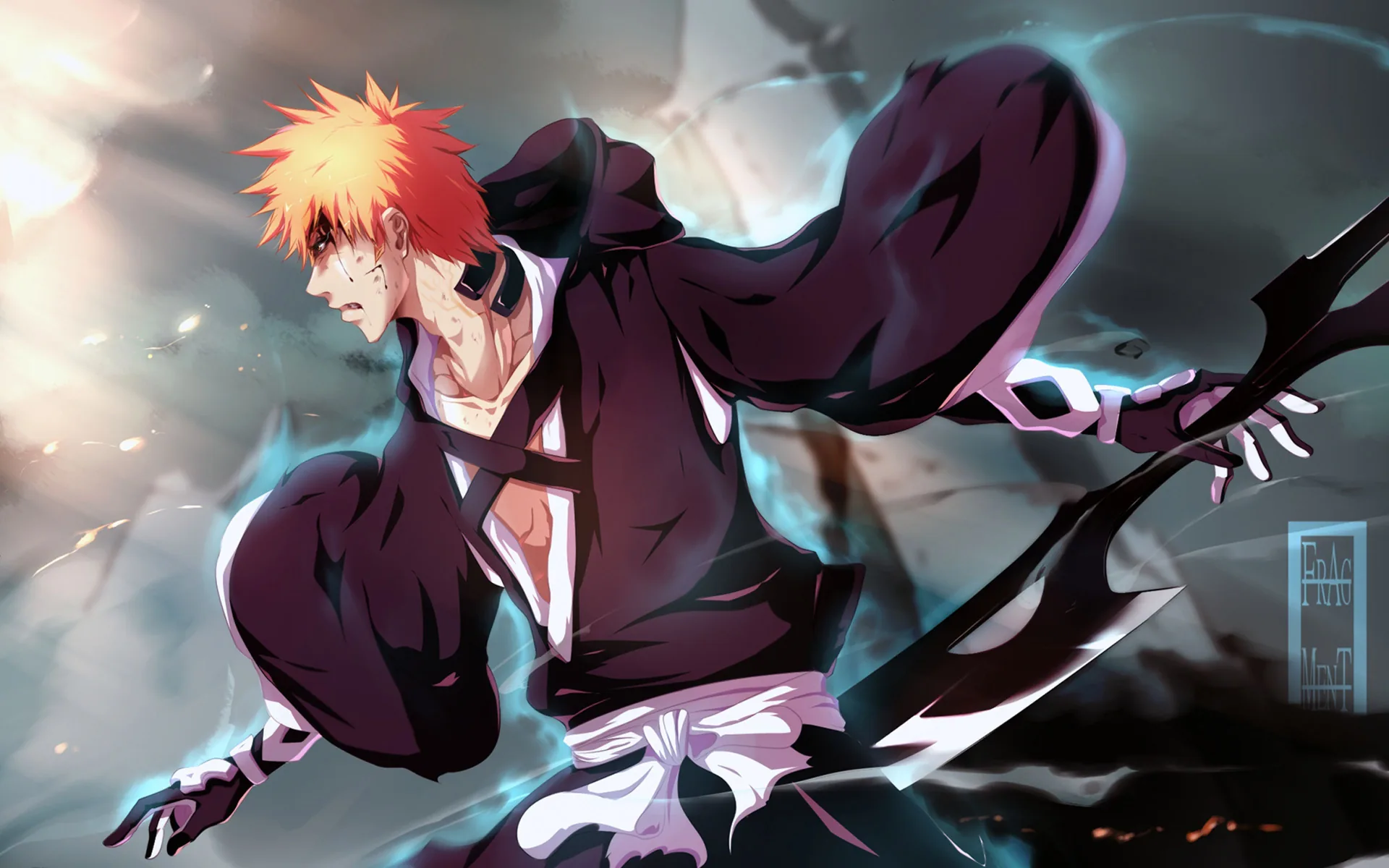 Ichigo Kurosaki Bleach anime, Shinigami, 1080x1920 Full HD Verticale, Smartphone