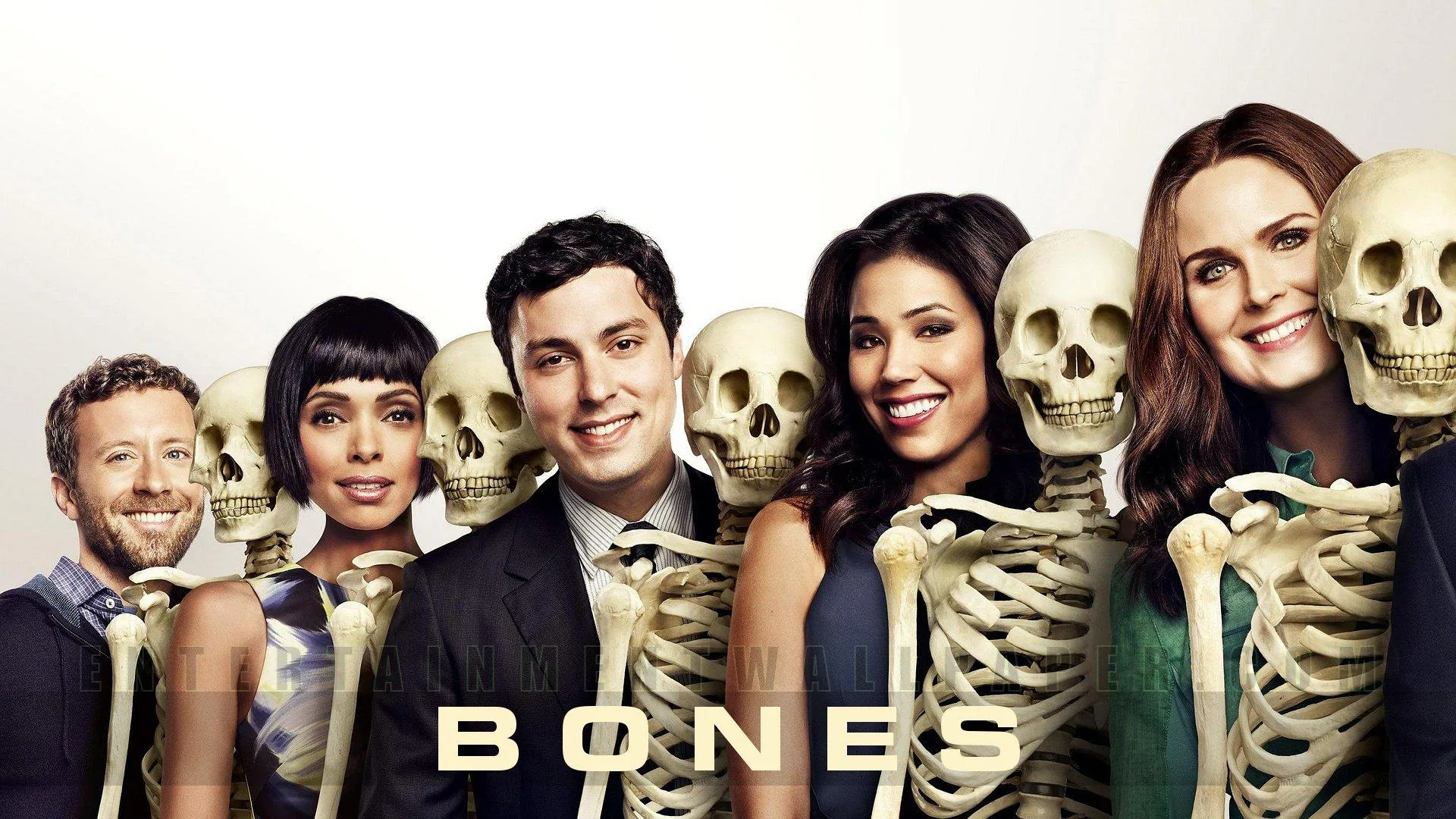 Cast serie TV Bones, 1920x1080 1080p, Laptop