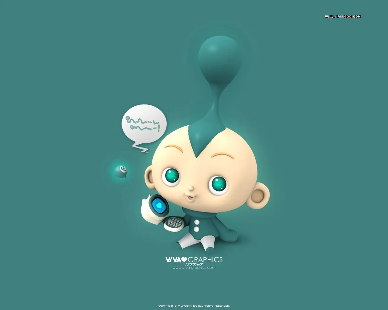 Personaggio bimbo alieno cartone, 1280x1024 720p, Acer Nitro