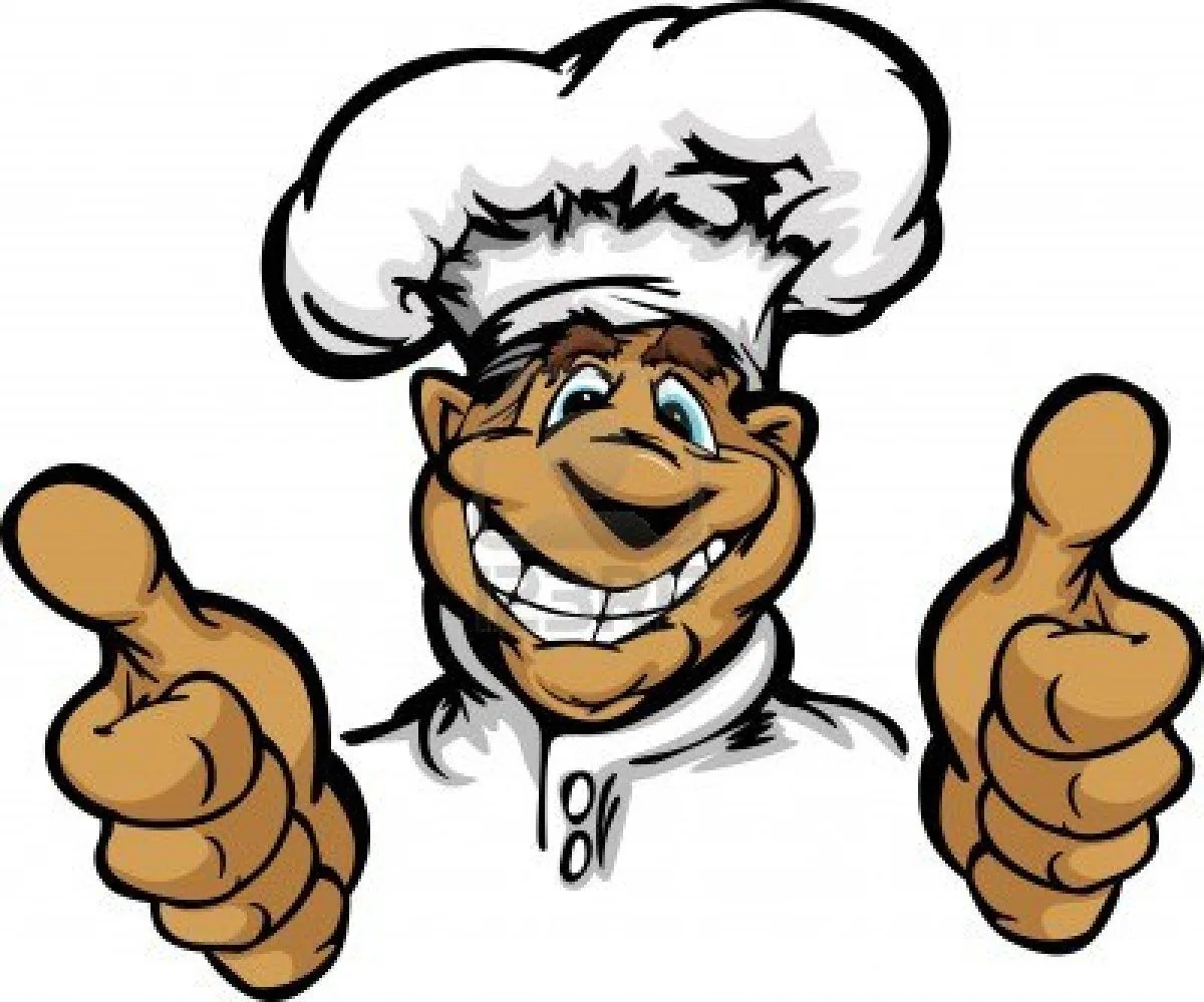 Chef cartone animato pollici in su, 1200x999 HD, Desktop