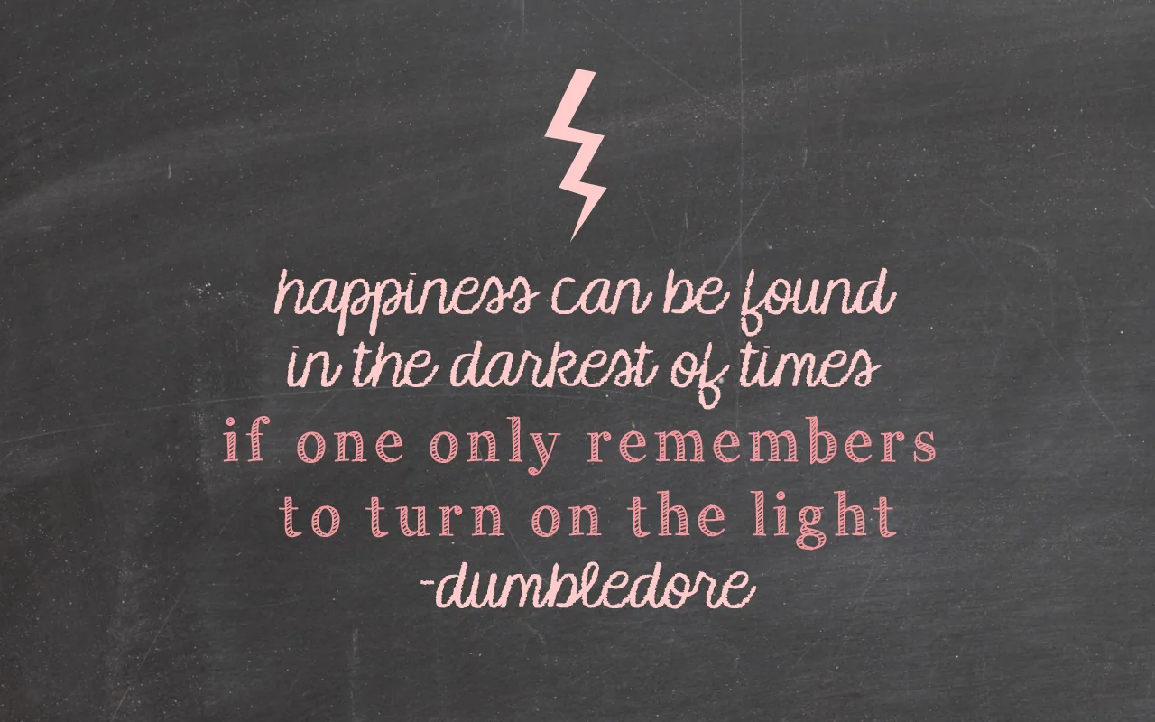 Citazione Dumbledore lavagna nera, 1280x800 HD, Desktop