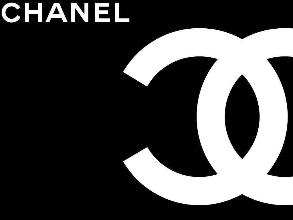 Logo Chanel bianco nero, moda di lusso, 1024x768 HD, Desktop