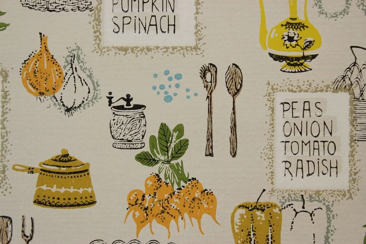 Cucina vintage motivi verdure gialle, 1280x853 HD, Desktop
