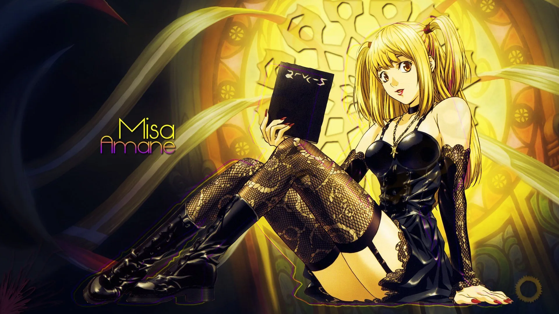 Misa Amane, Death Note, anime, 1920x1080 Full HD 1080p, Desktop
