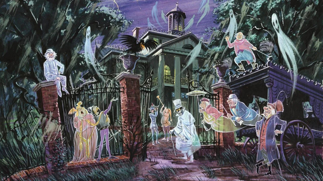 Maniero Stregato Disney fantasmi, classici d'animazione, 1280x720 HD, Desktop