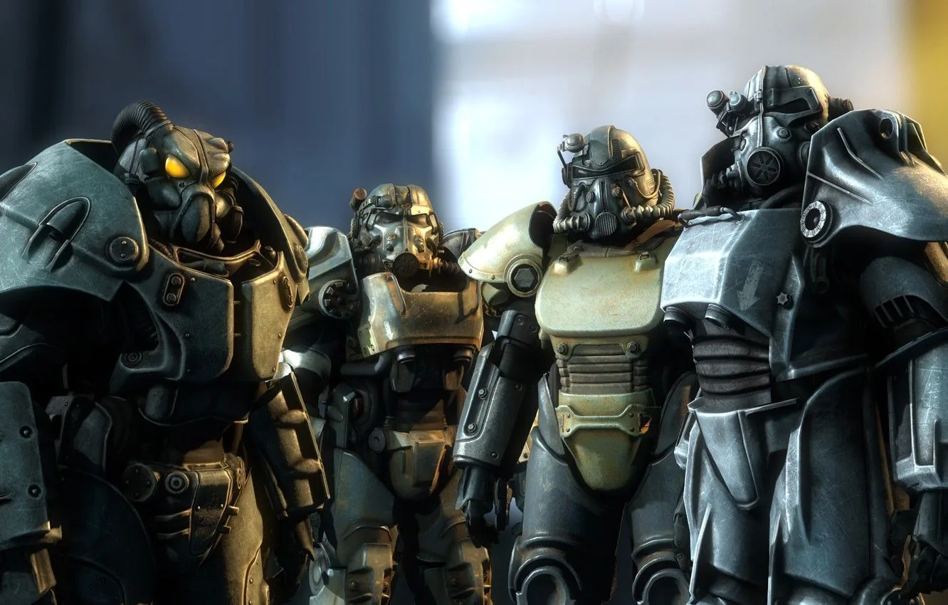 Soldati Power Armor Fallout, T-51, 1332x850 720p, Laptop