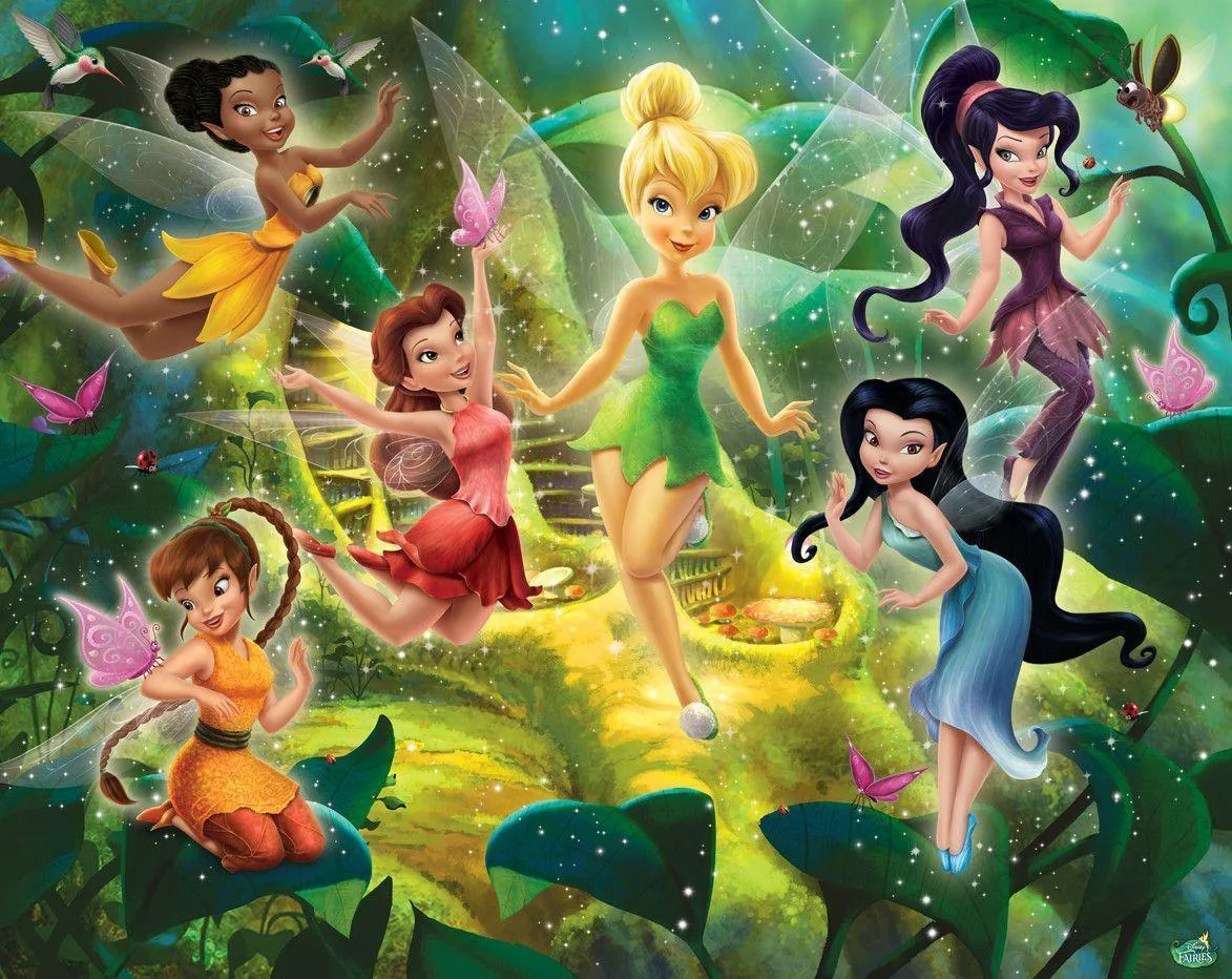 Trilli e fate Disney foresta, classici d'animazione, 1173x932 HD, Laptop