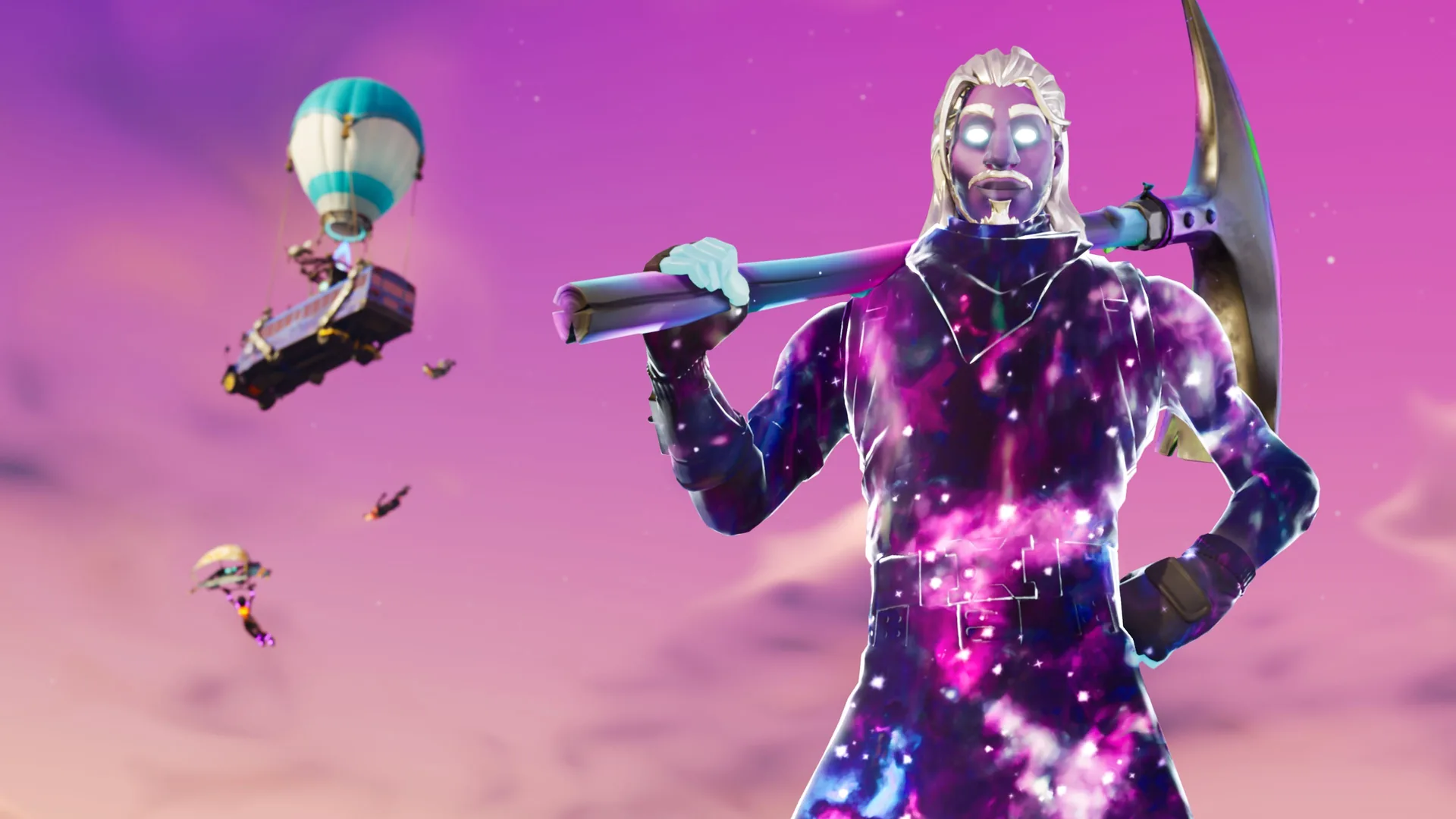 Skin Galassia di Fortnite, Epic Games, 3840x2160 UHD, PC 4K