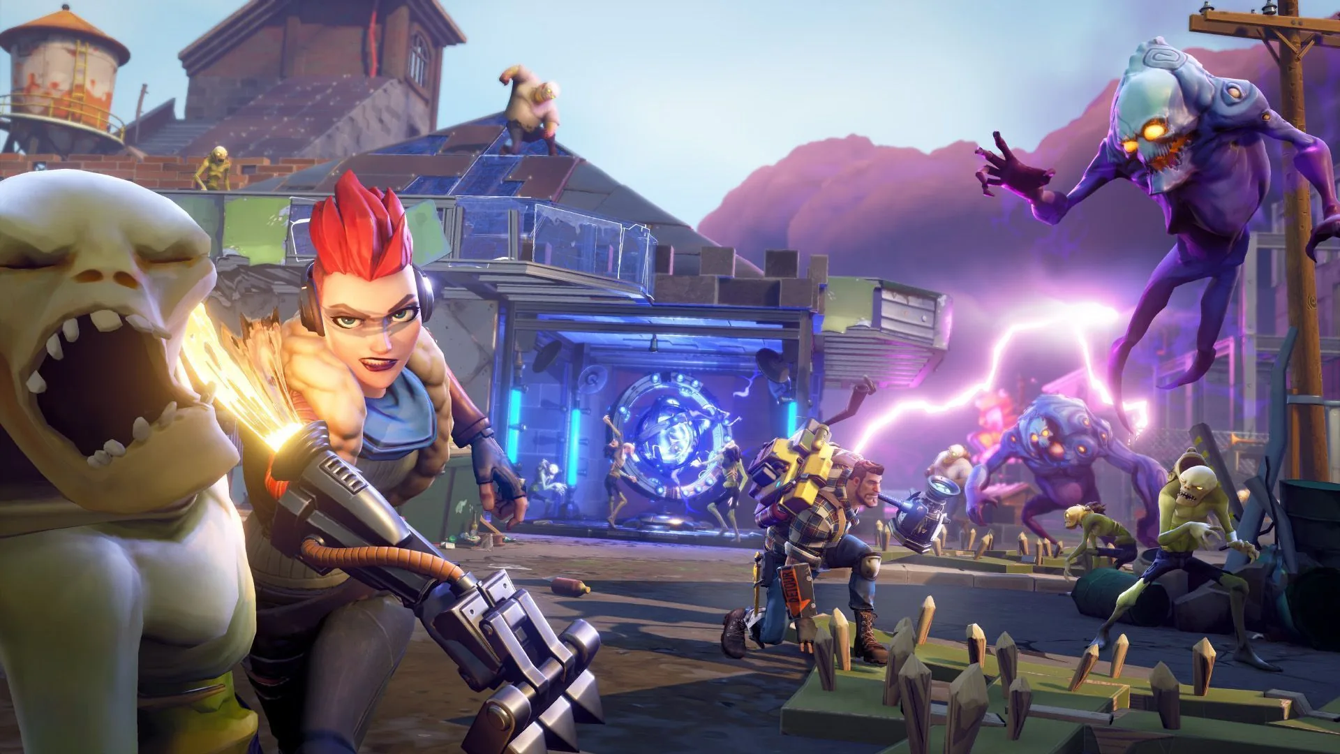 Personaggi Fortnite scena battaglia, 1920x1080 1080p, PC Desktop