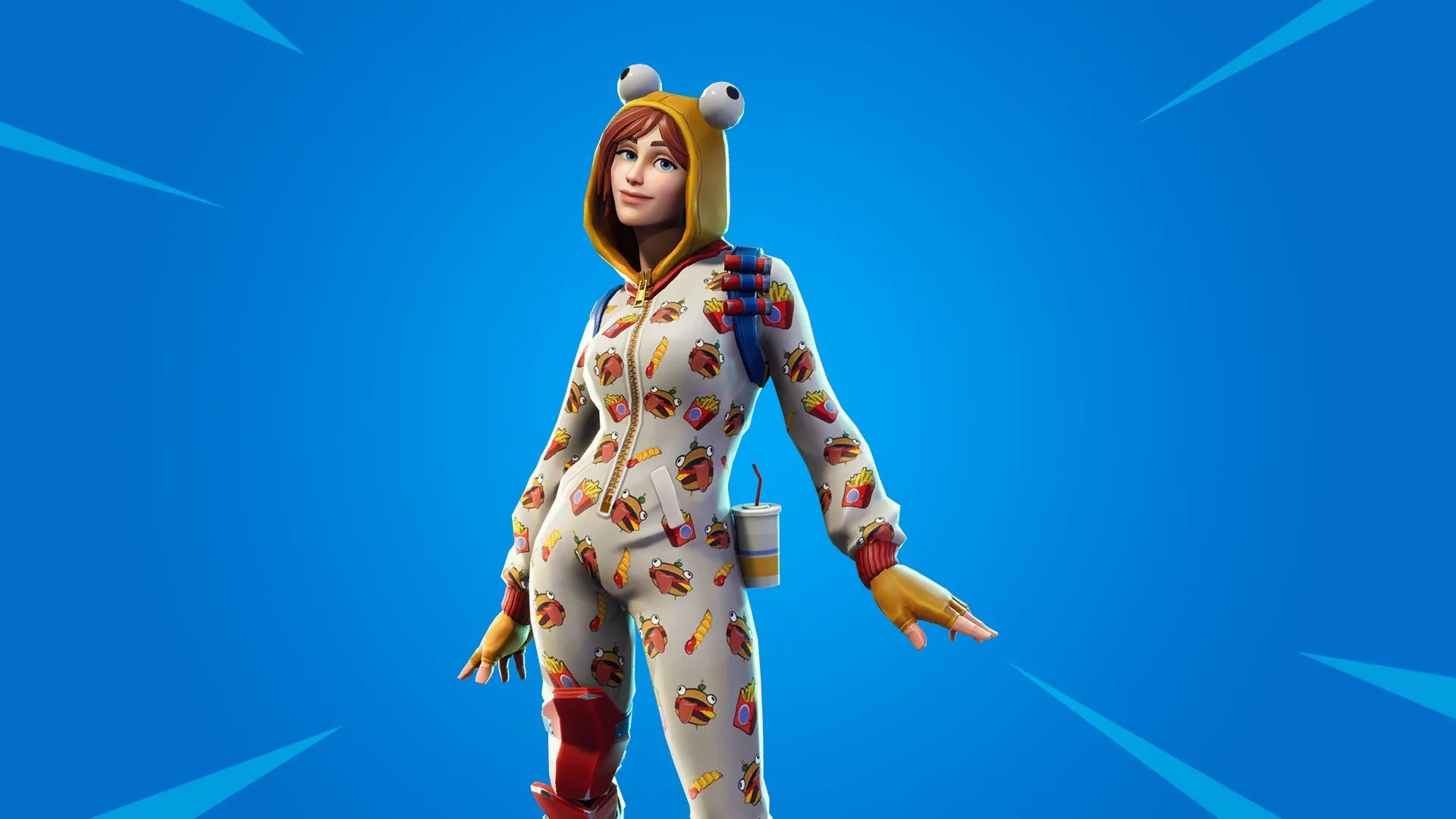 Skin femminile Fortnite pigiama, Epic Games, 1920x1080 1080p, PC