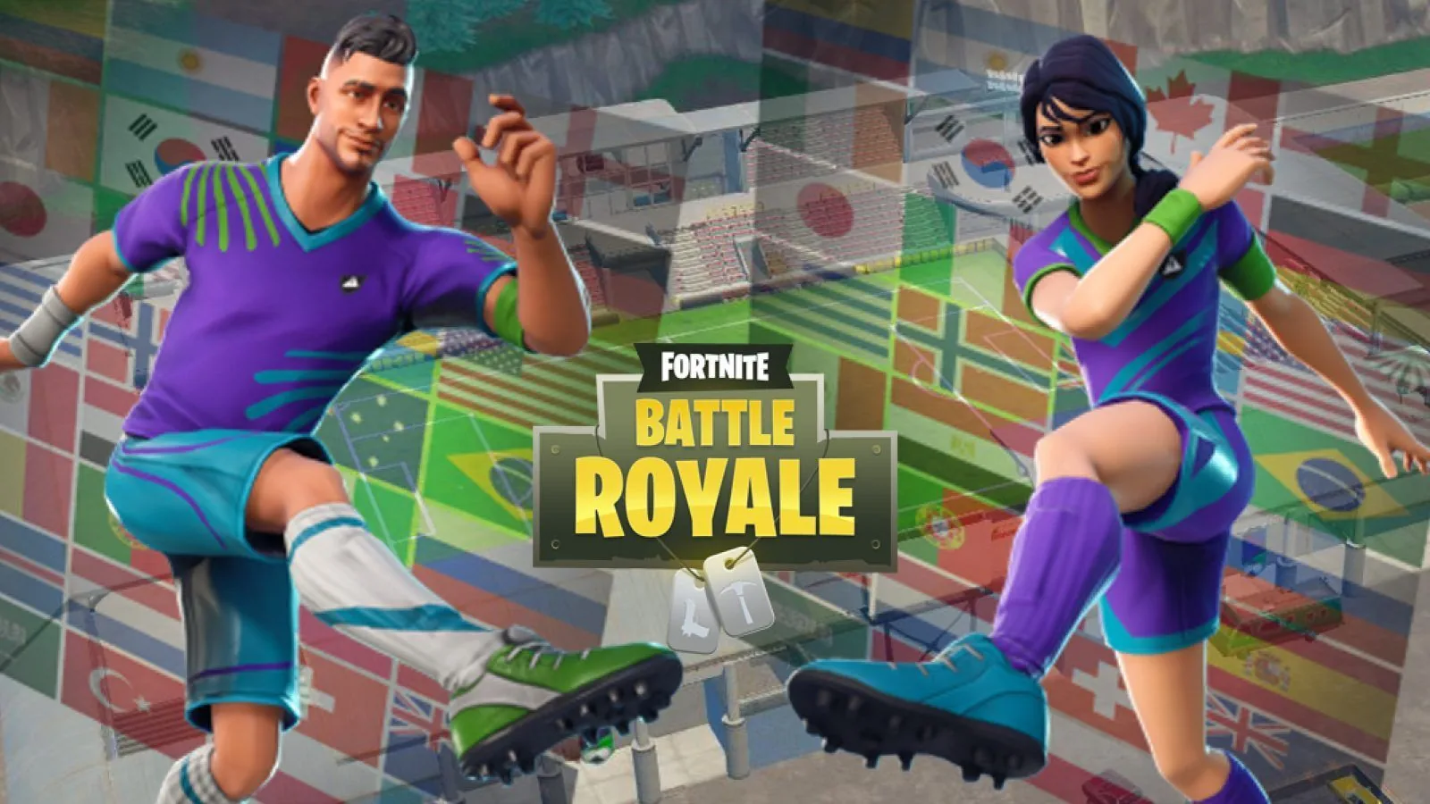Skin calciatori Fortnite Battle Royale, 1600x900 HD Ready, PC Desktop