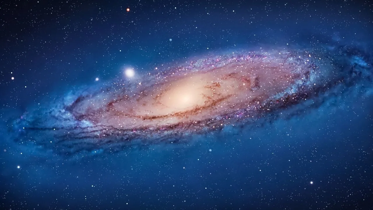 Galassia a spirale nello spazio, 1280x720 HD, Desktop