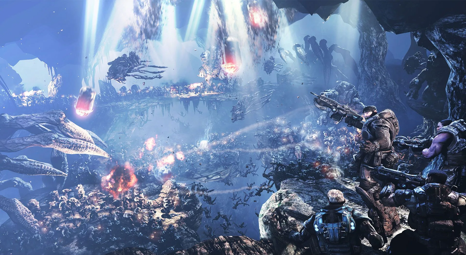 Battaglia Gears of War 2, 1918x1051 HD Ready, iMac