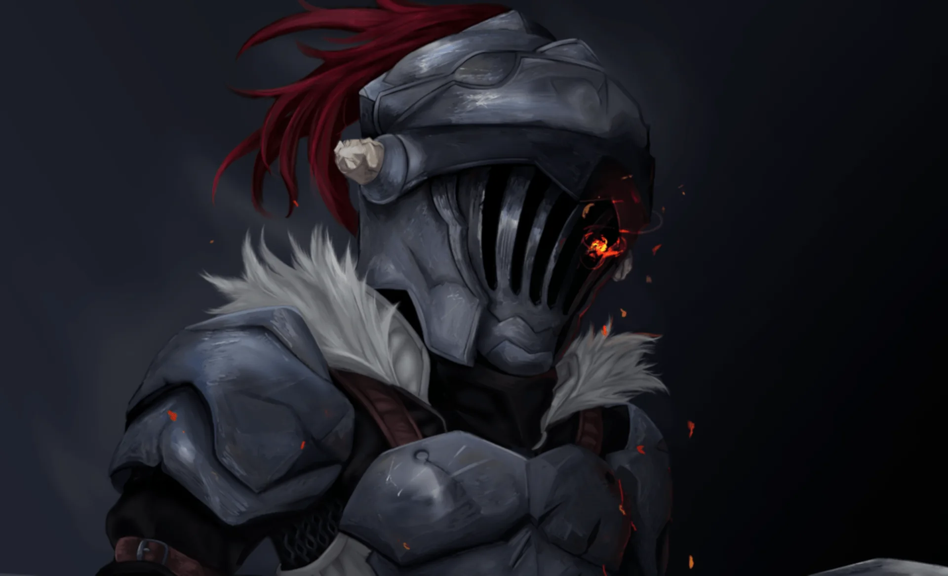 Goblin Slayer armatura cornuta, 1920x1166 Full HD 1080p, Laptop