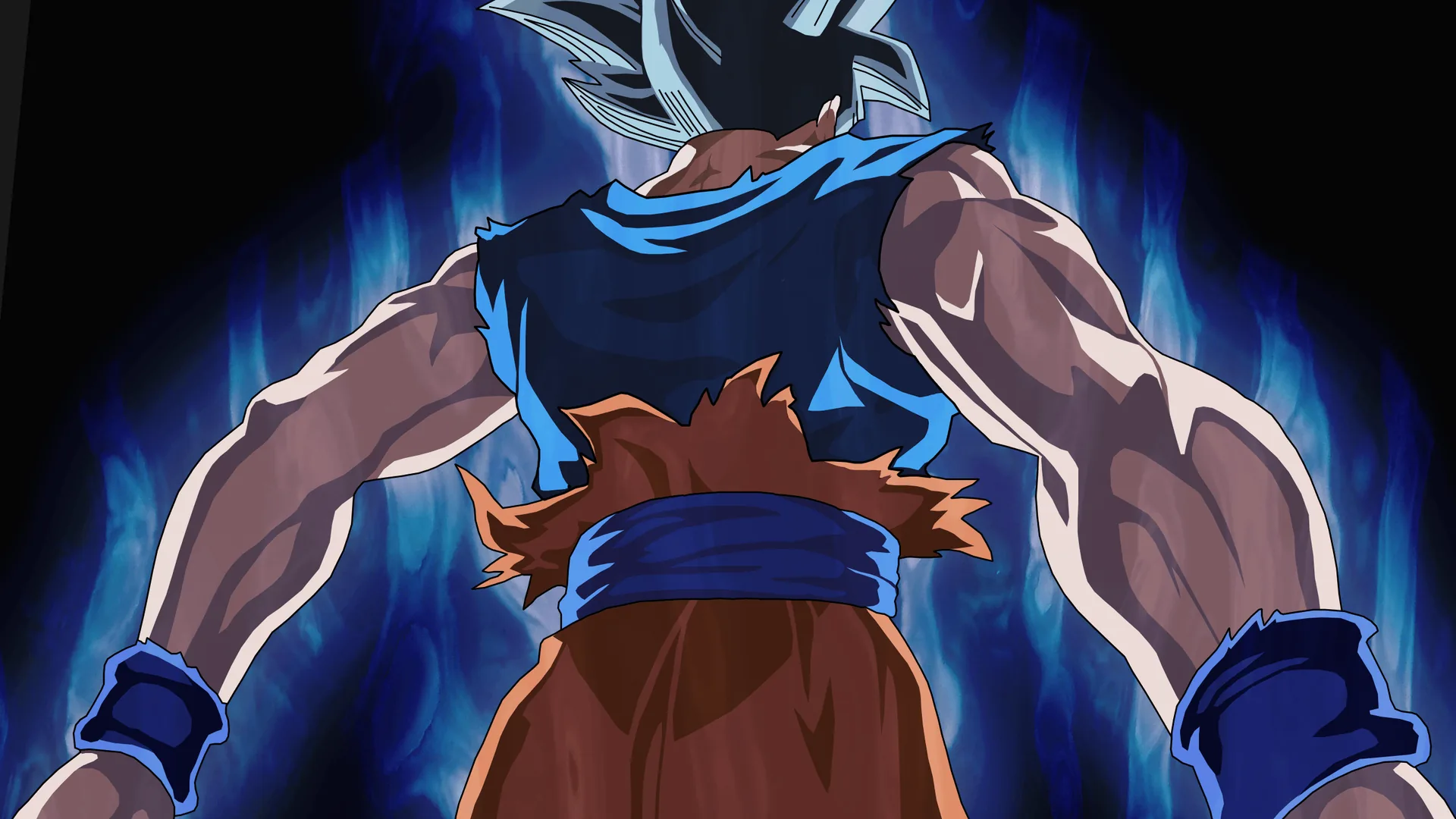Goku Ultra Instinct, capelli argento, Saiyan, 2560x1440 2K QHD, PC