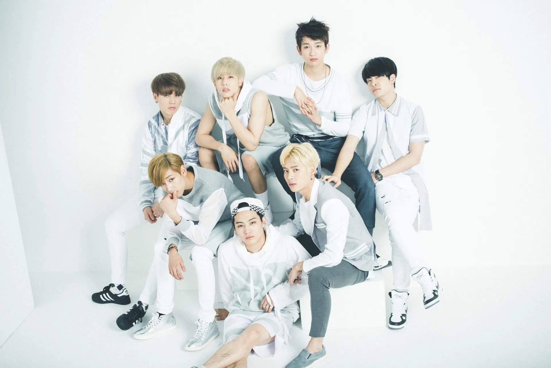 Got7 gruppo K-pop bianco, 2000x1335 2K, Laptop
