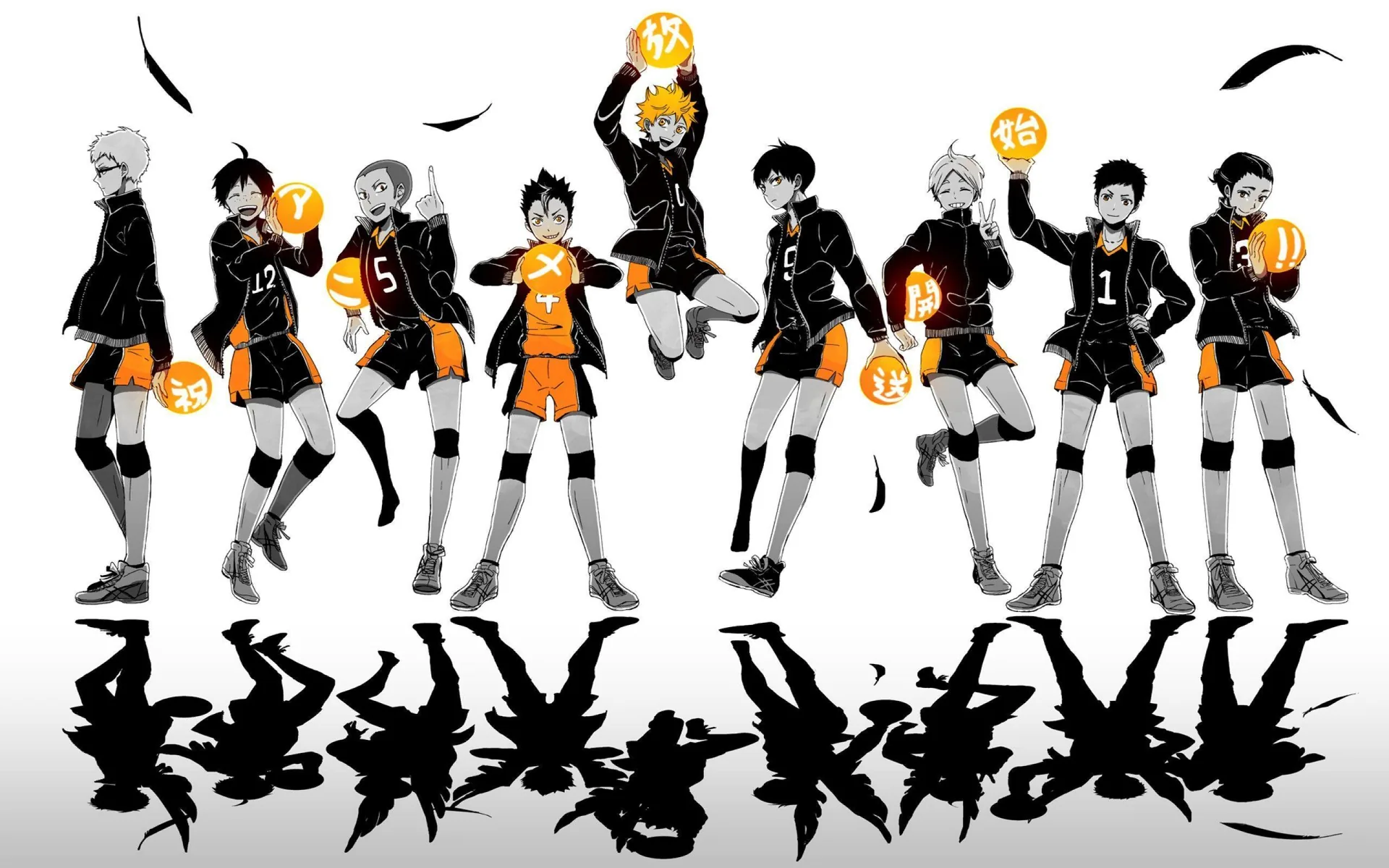Personaggi Haikyuu squadra volley, 2560x1600 2K, Desktop