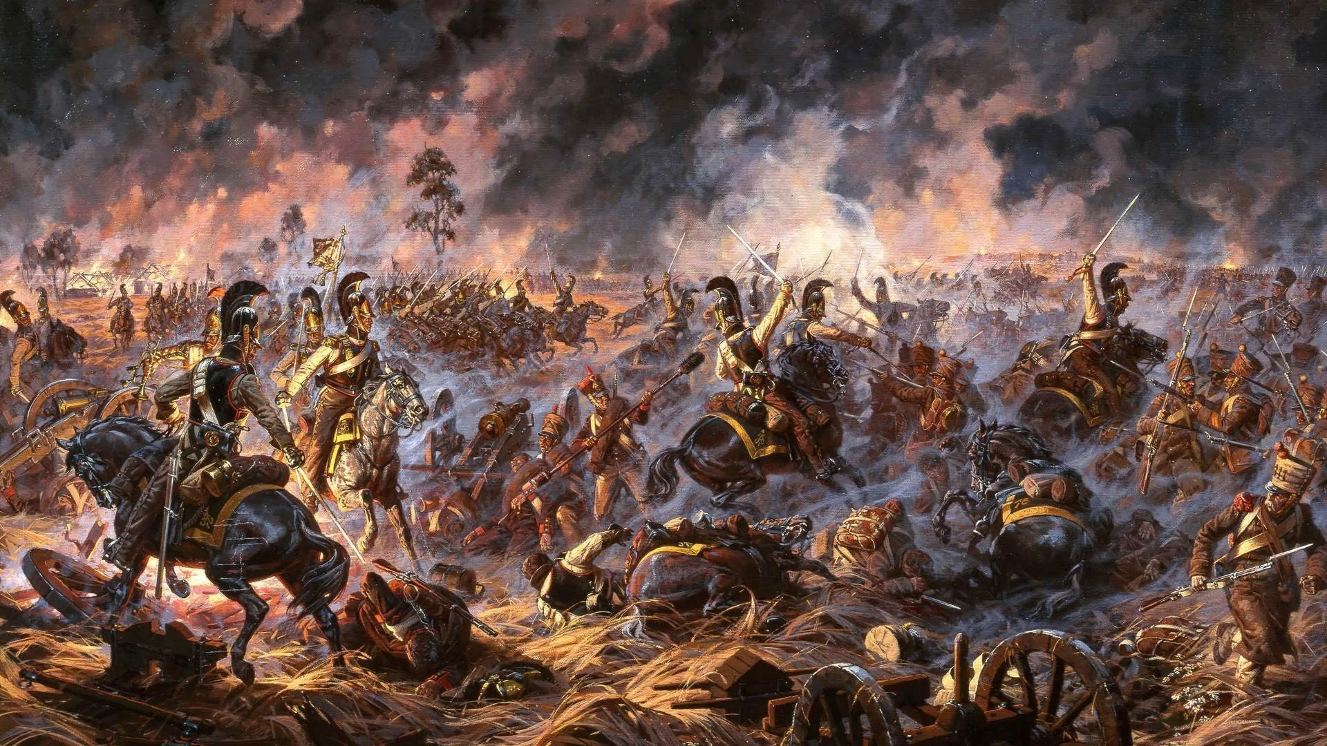 Battaglia storica con soldati, 1920x1080 Full HD, Laptop