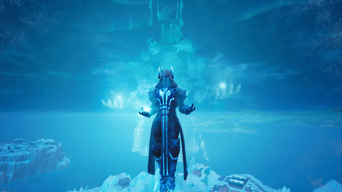 Ice King Fortnite castello ghiaccio, skin, 1366x768 720p, Laptop