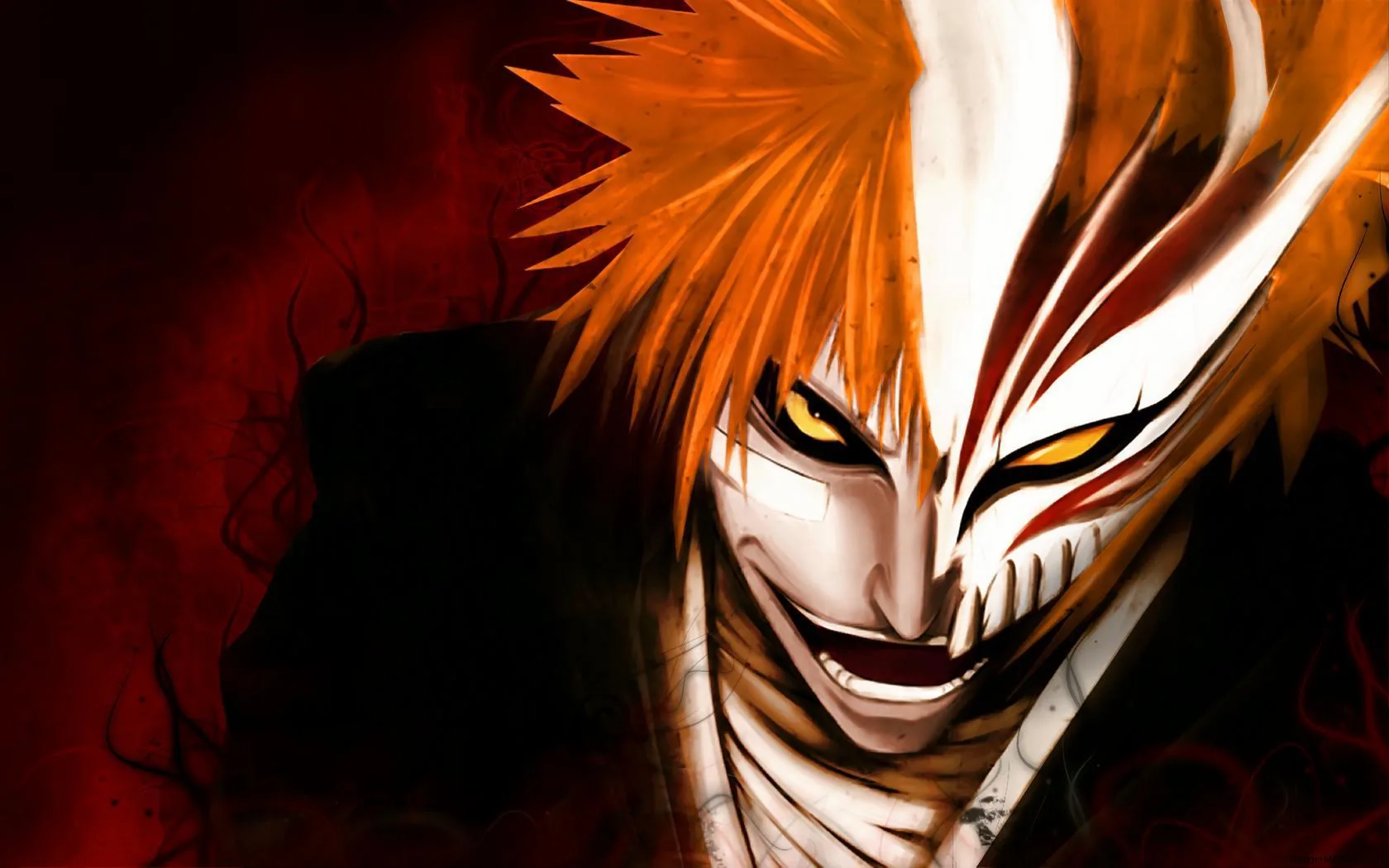 Ichigo Kurosaki maschera Hollow, 1680x1050 HD, ROG Asus Laptop